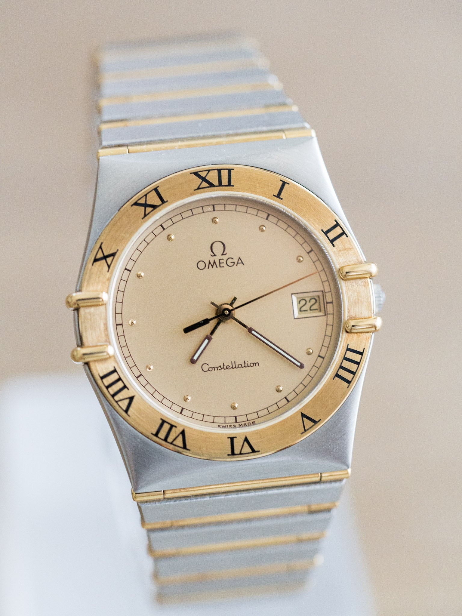 Omega - Constellation Oro y Acero - 1986