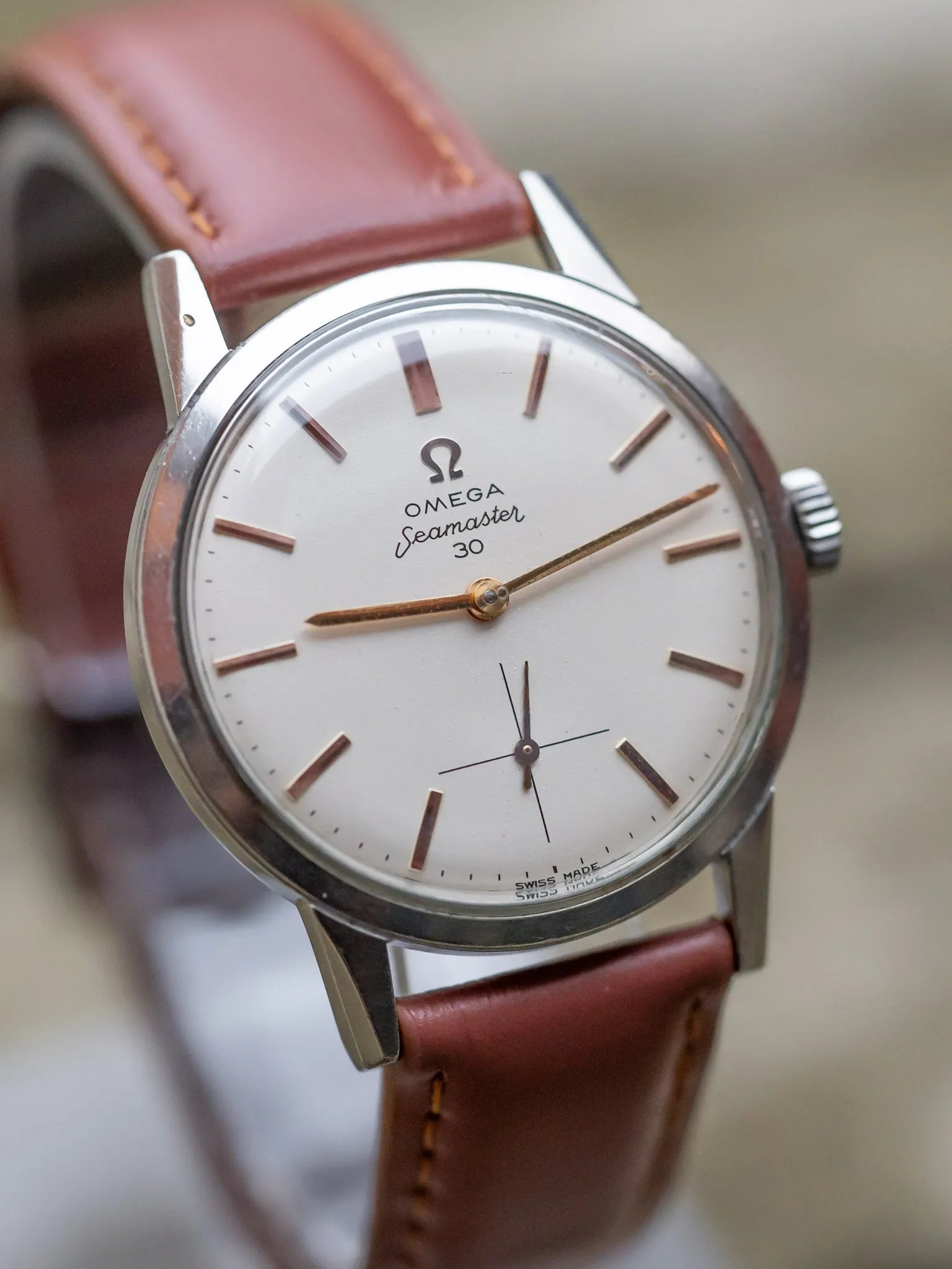 Omega - Seamaster 30 Index Or rose - 1962