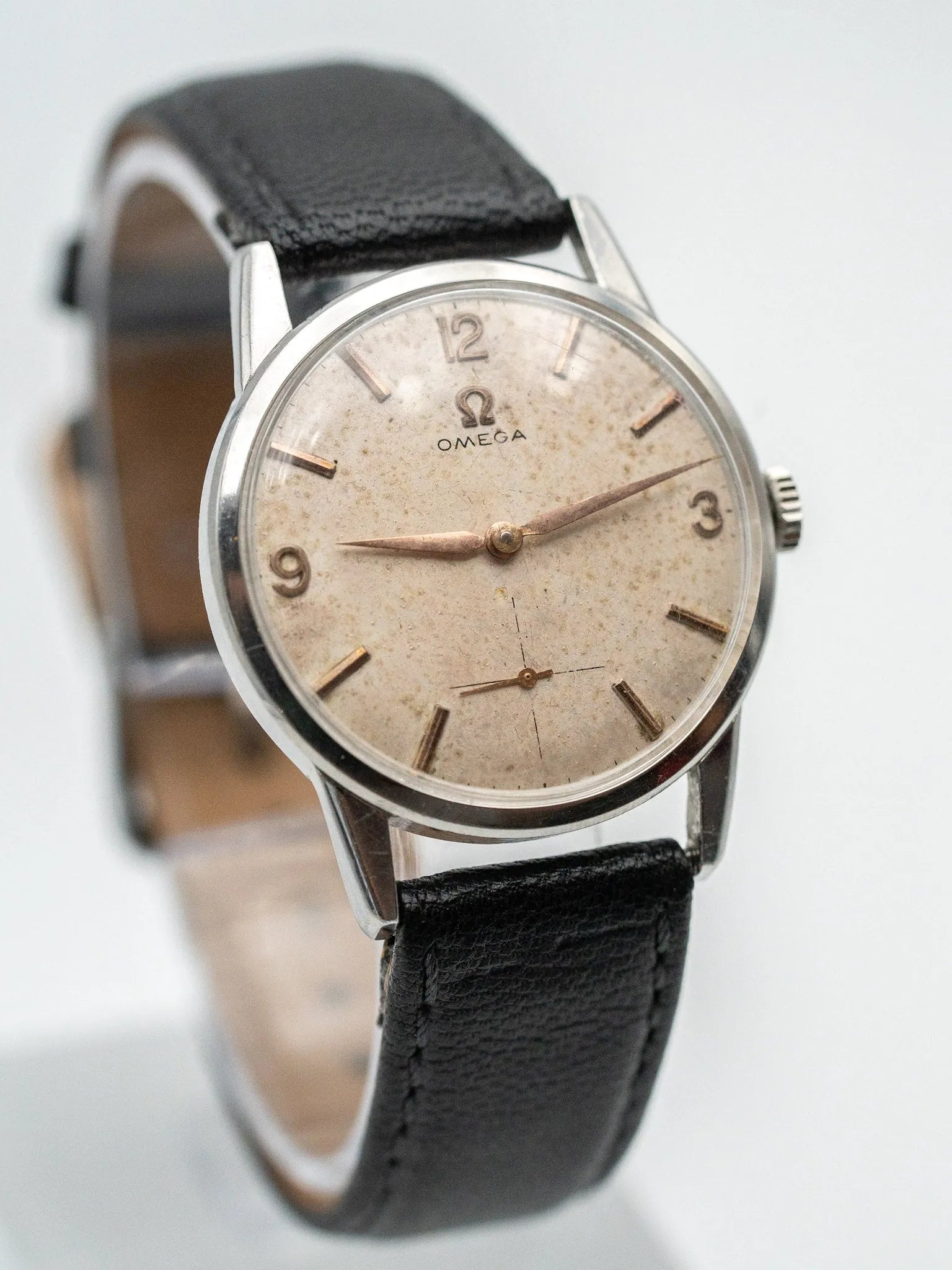 Omega - Calatrava Patiné Index Rose - 1959