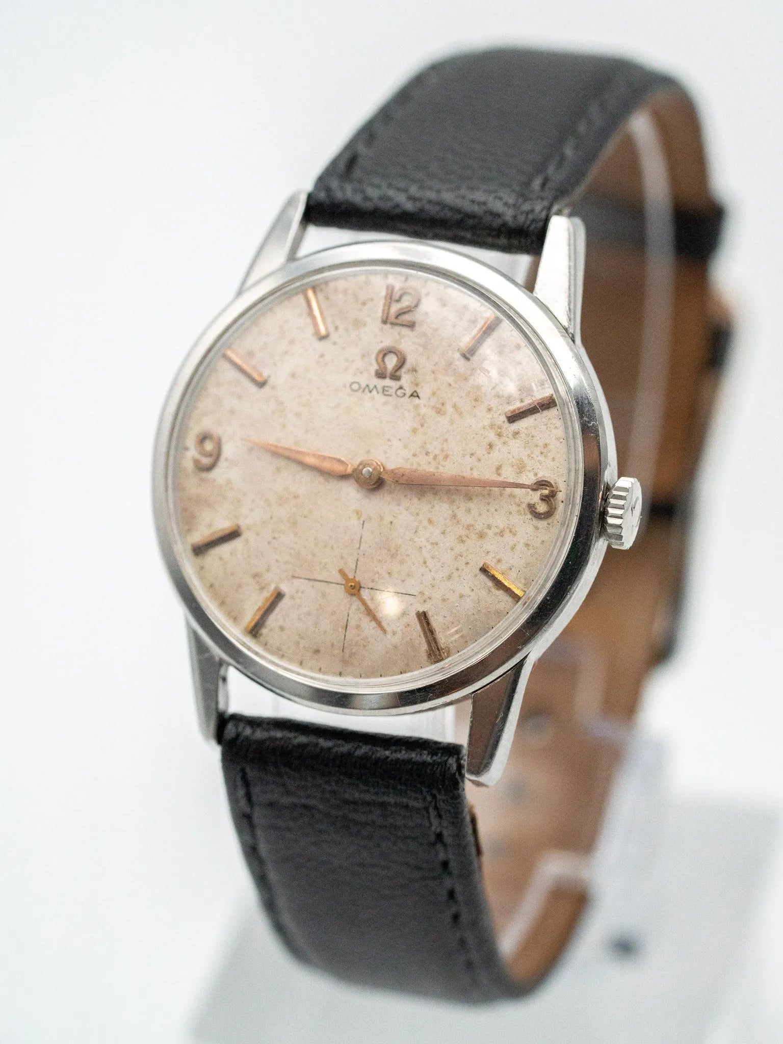 Omega - Calatrava Patiné Index Rose - 1959