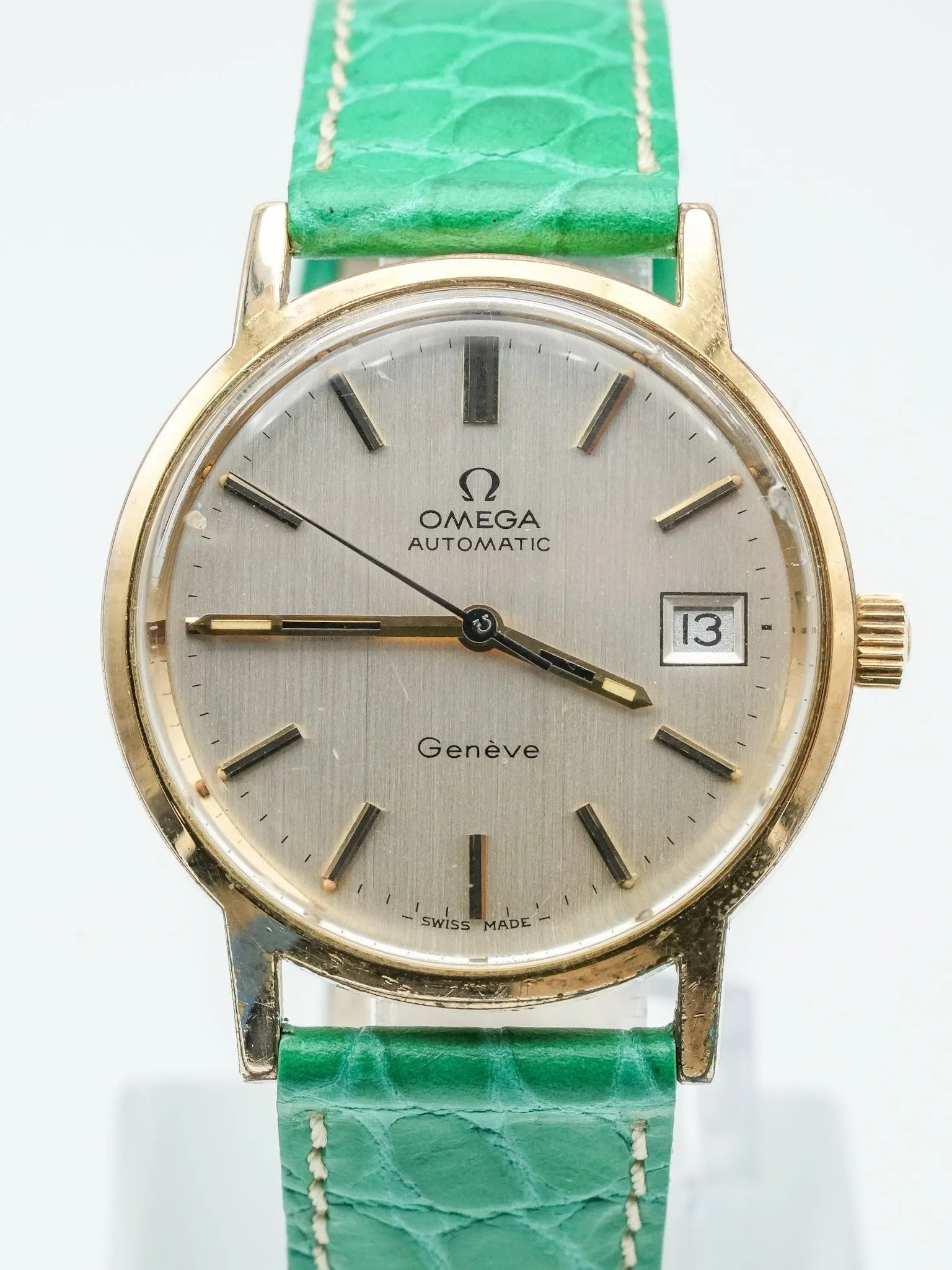 Omega - Genève 166.0163 Plaqué Or Cadran Champagne - 1973