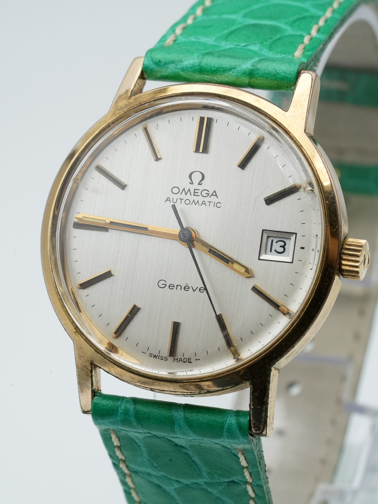 Omega - Genève 166.0163 Plaqué Or Cadran Champagne - 1973