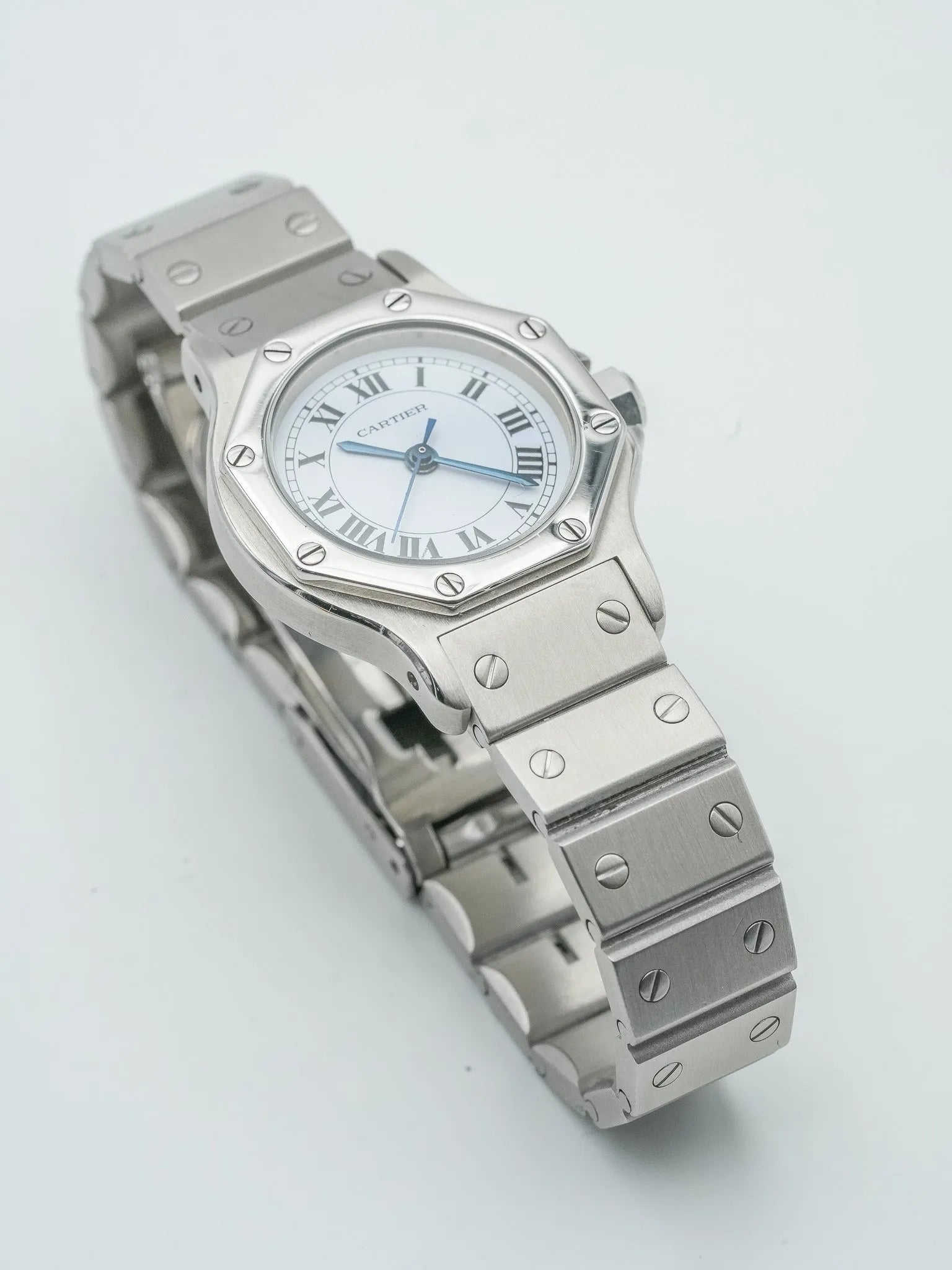 Cartier - Santos Octogonale Acier Femme 0906 - 1980s