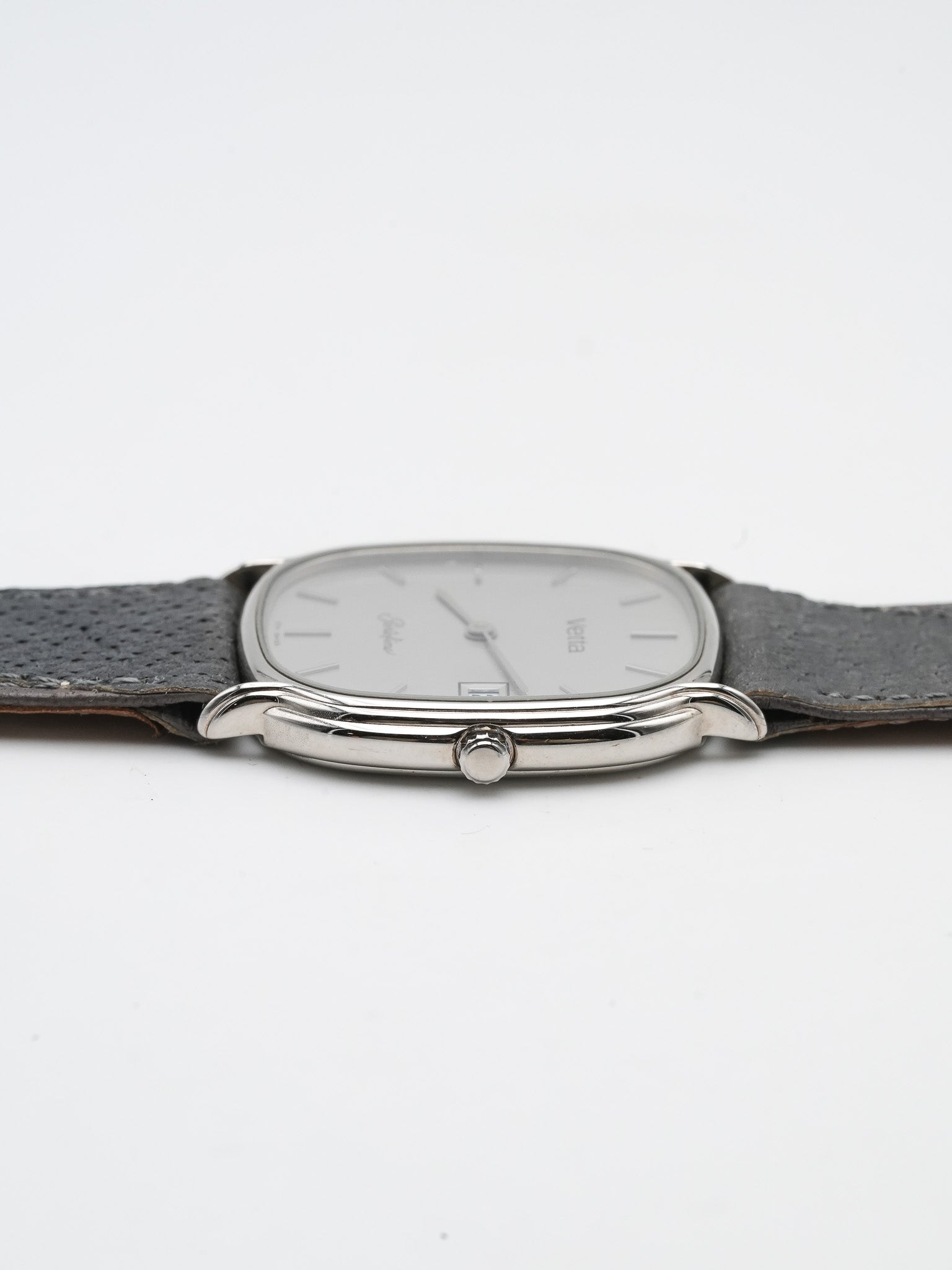 Vetta - Steel Barrel Gray Dial - NOS - 1980S 