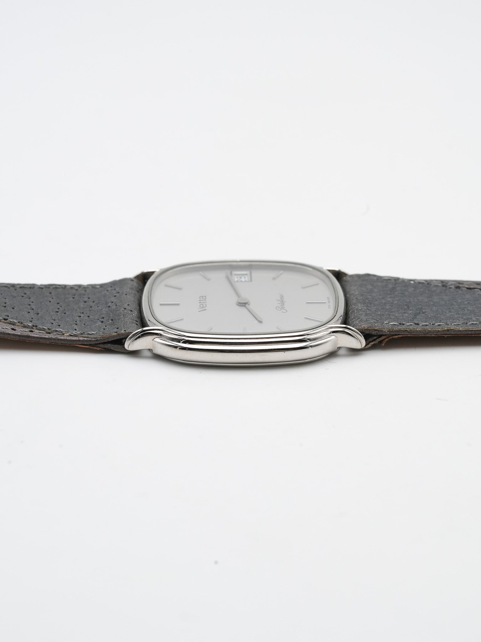 Vetta - Steel Barrel Gray Dial - NOS - 1980S 