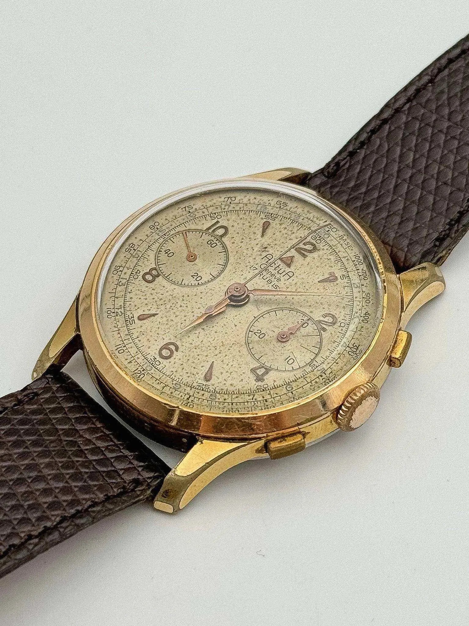 Actua Genève - Chrono Landeron - 1950s - Atelier Victor