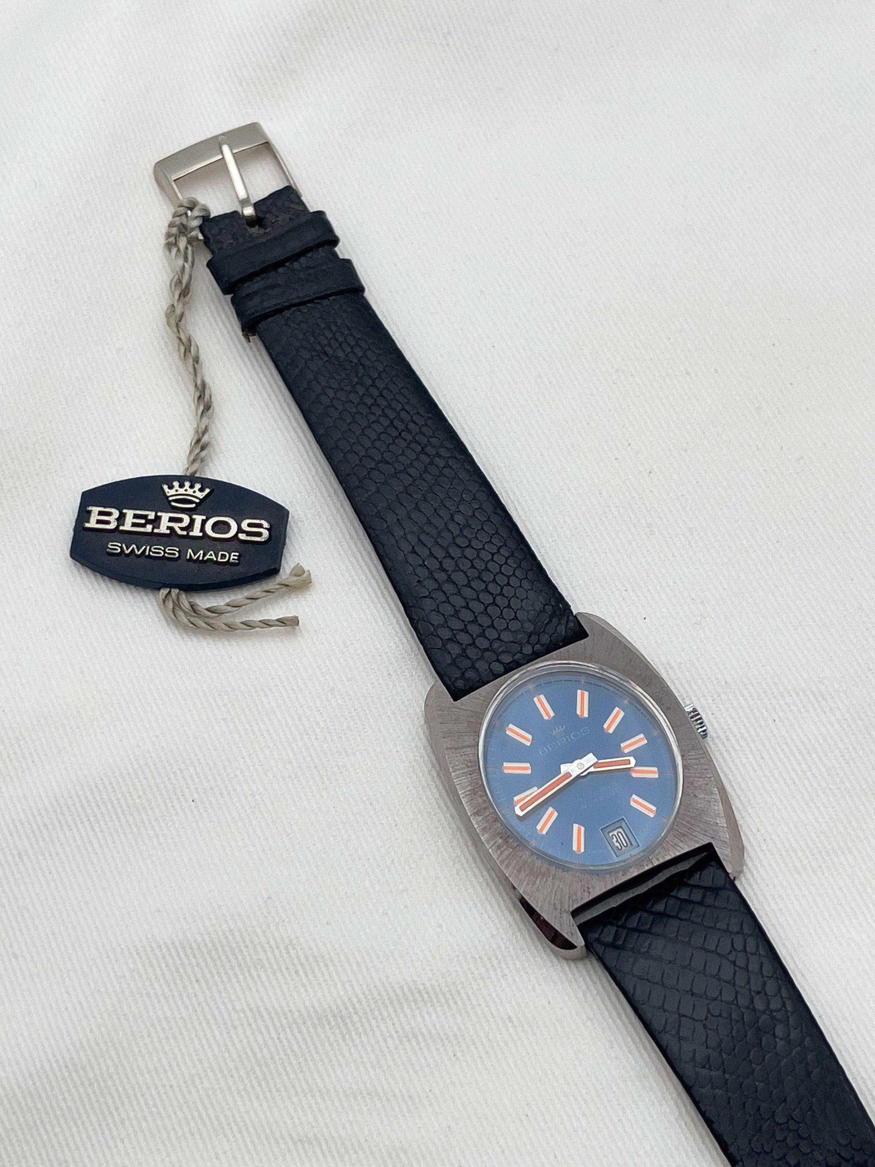 Berios - Blue Orange - 1980s - Atelier Victor