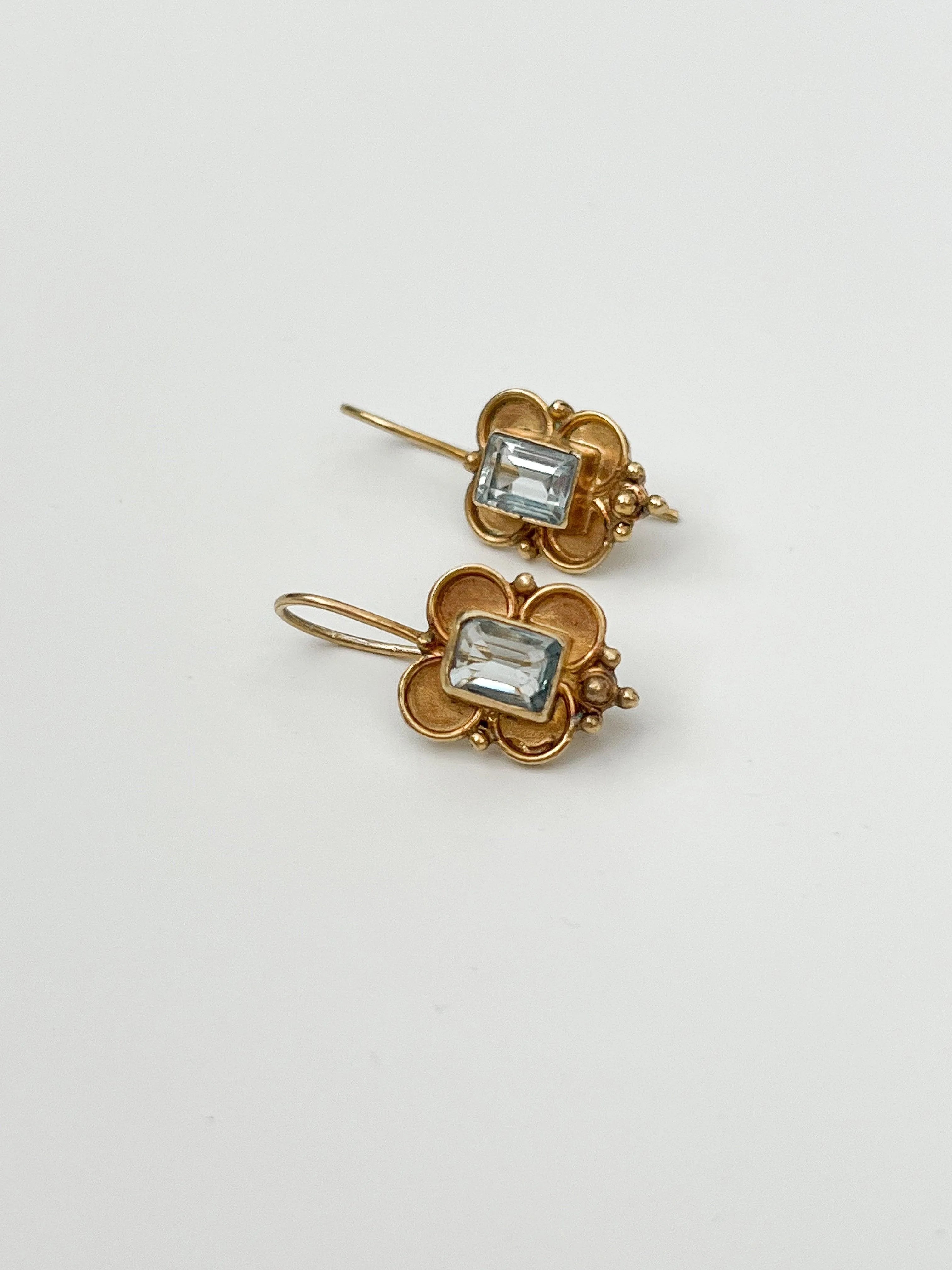 Boucles d’oreilles - Vermeil Topaz - Atelier Victor