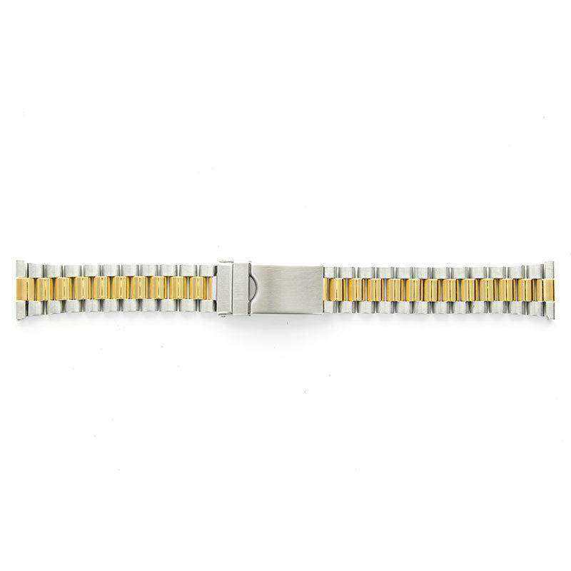 Bracelet - Acier bicolore mat et brillant Acier/Doré #2 - Atelier Victor