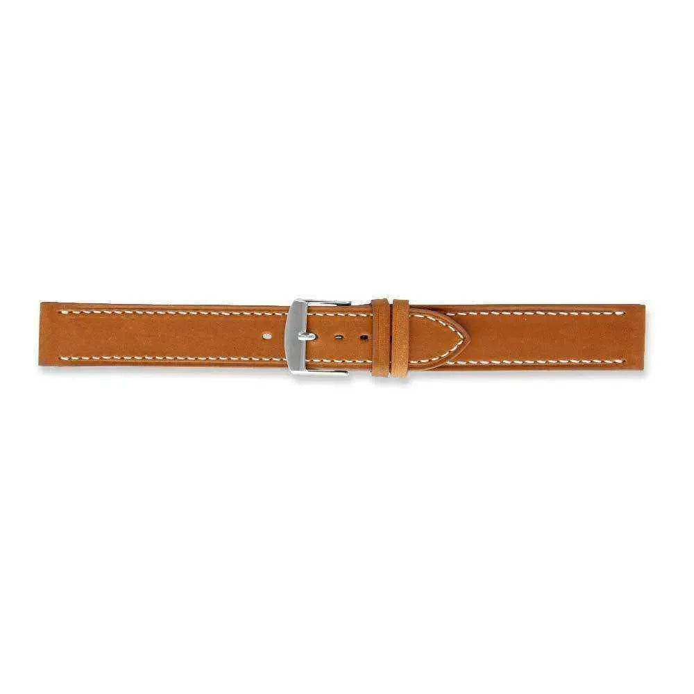 Bracelet de montre Cognac - Cuir souple - Atelier Victor