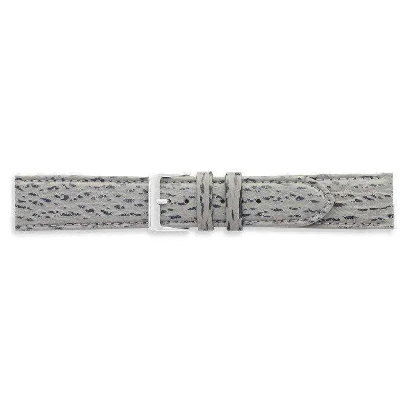 Bracelet de montre Gris - Cuir pigmenté - Atelier Victor