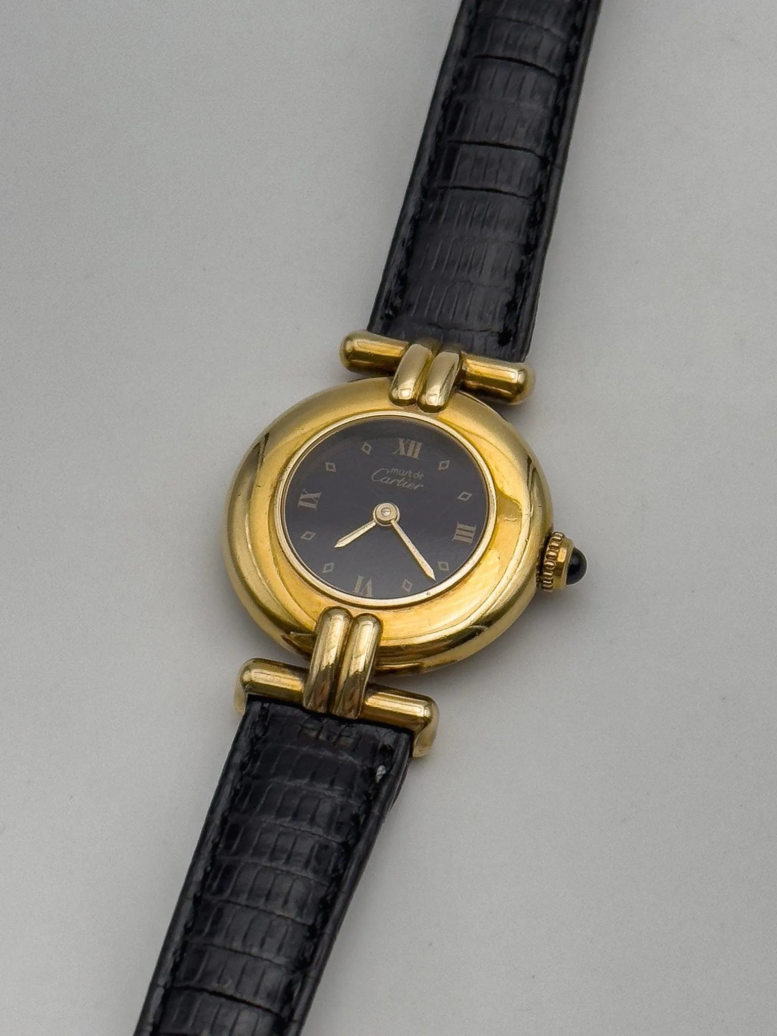 Cartier - Must Colisée Black Vermeil - 1990s - Atelier Victor