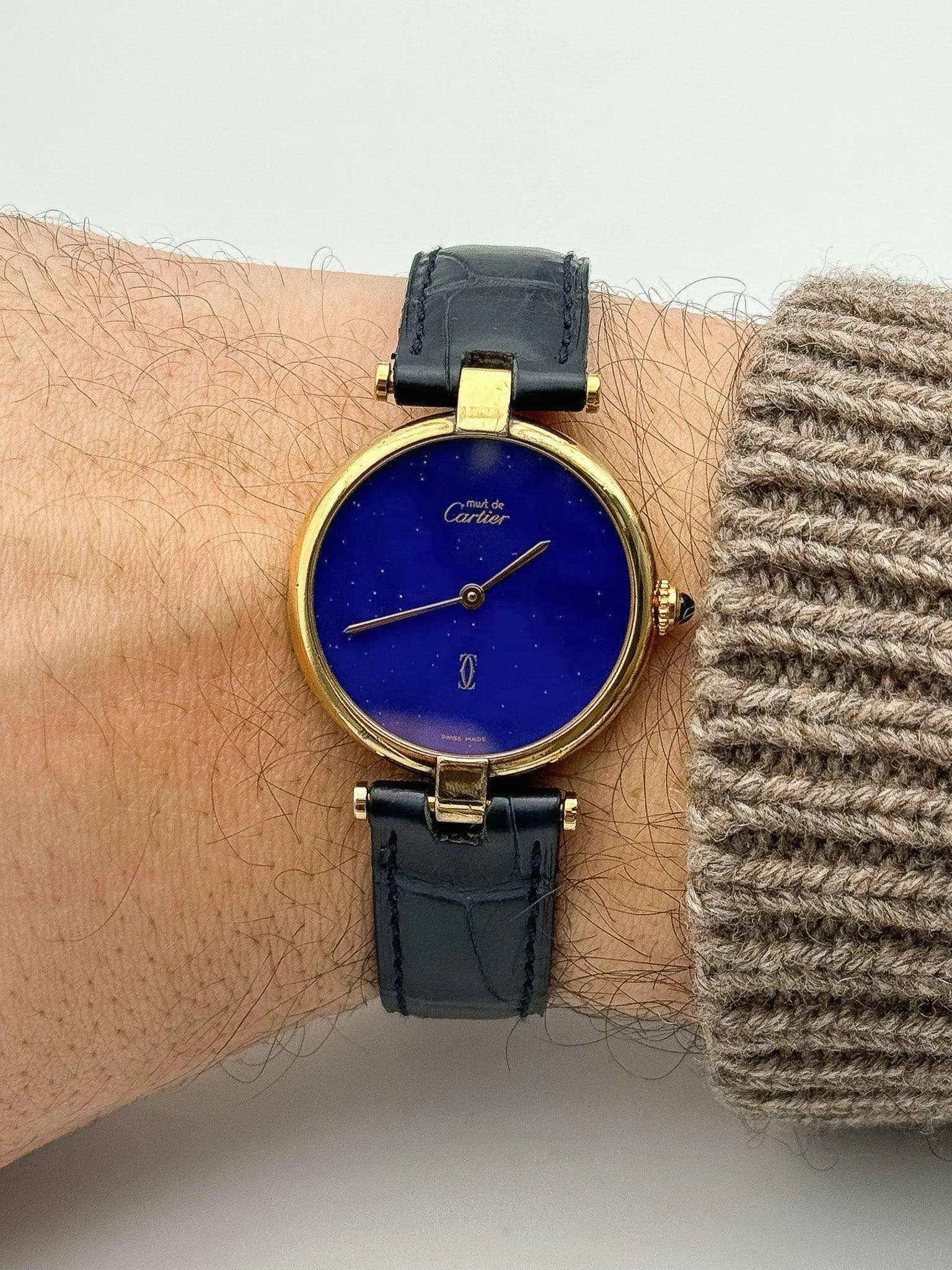 Cartier - Must de Vendôme Lapis Lazuli - 1990s - Atelier Victor