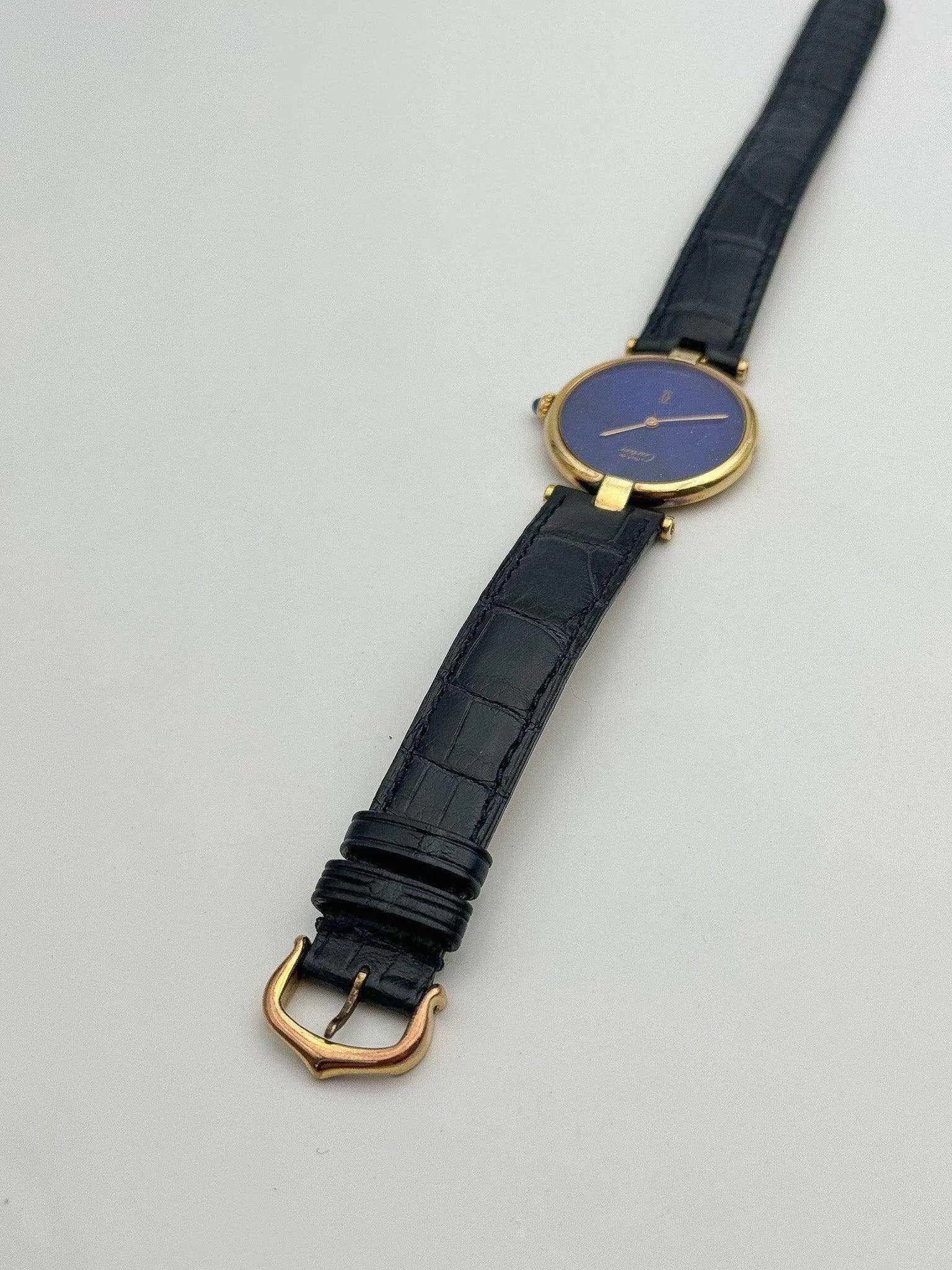 Cartier - Must de Vendôme Lapis Lazuli - 1990s - Atelier Victor