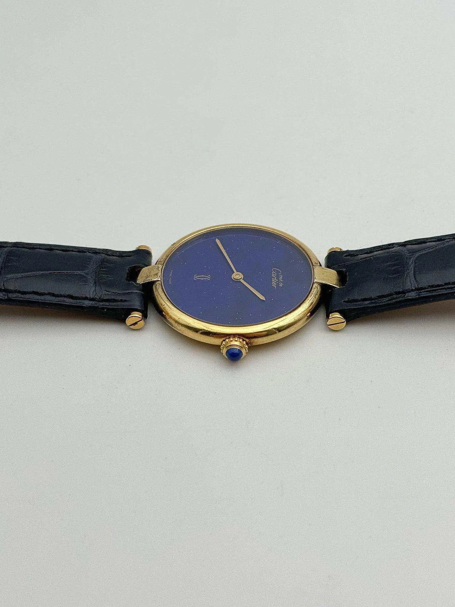 Cartier - Must de Vendôme Lapis Lazuli - 1990s - Atelier Victor