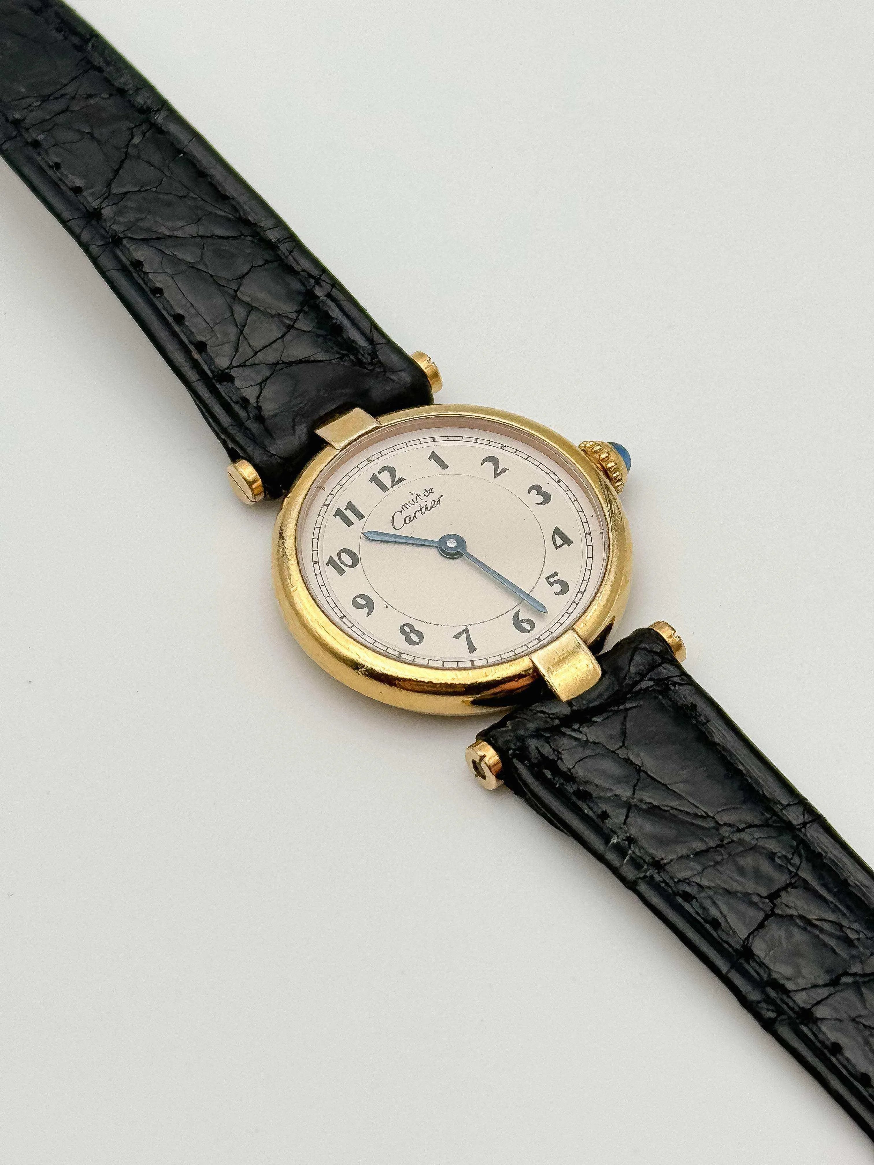 Cartier - Must Vendôme Arabic Dial - BOX - 1980/90s - Atelier Victor