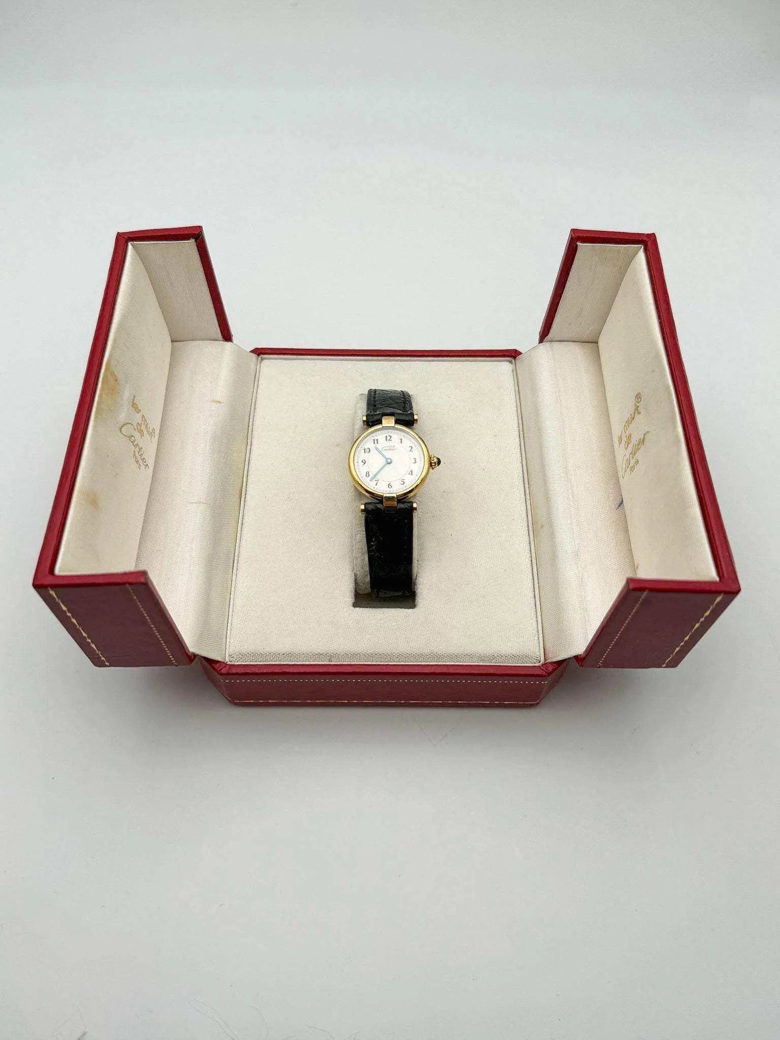 Cartier - Must Vendôme Arabic Dial - BOX - 1980/90s - Atelier Victor