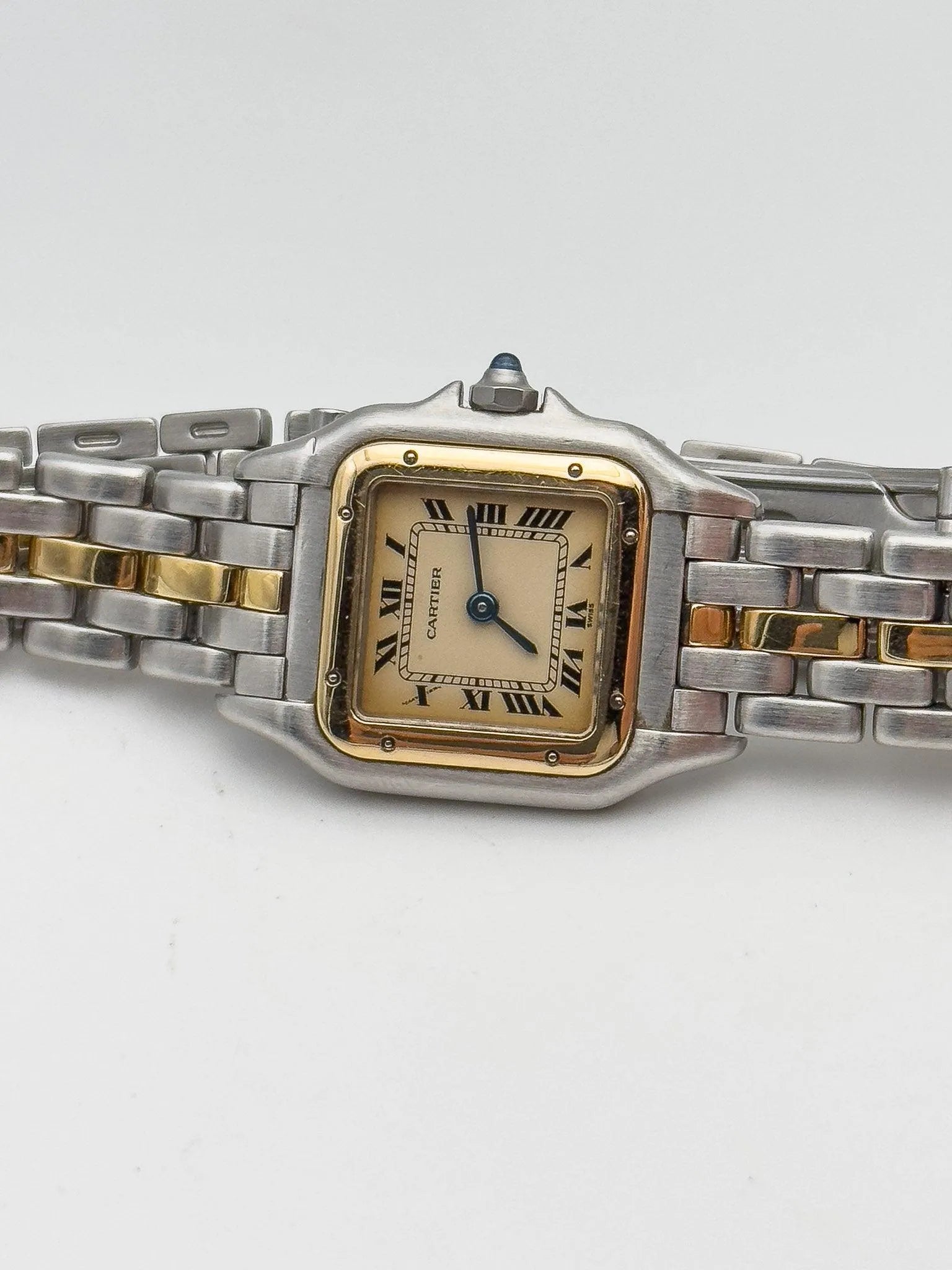 Cartier - Panthère Gold & Steel 1 Row - 1990's - Atelier Victor