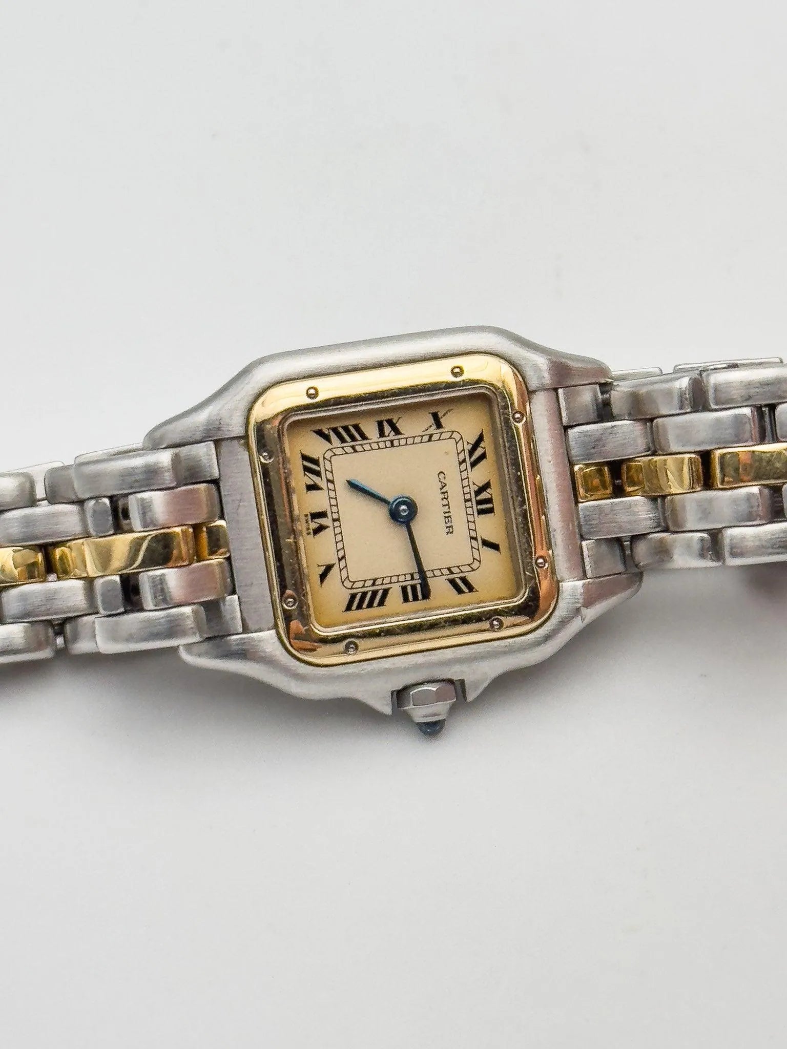 Cartier - Panthère Gold & Steel 1 Row - 1990's - Atelier Victor