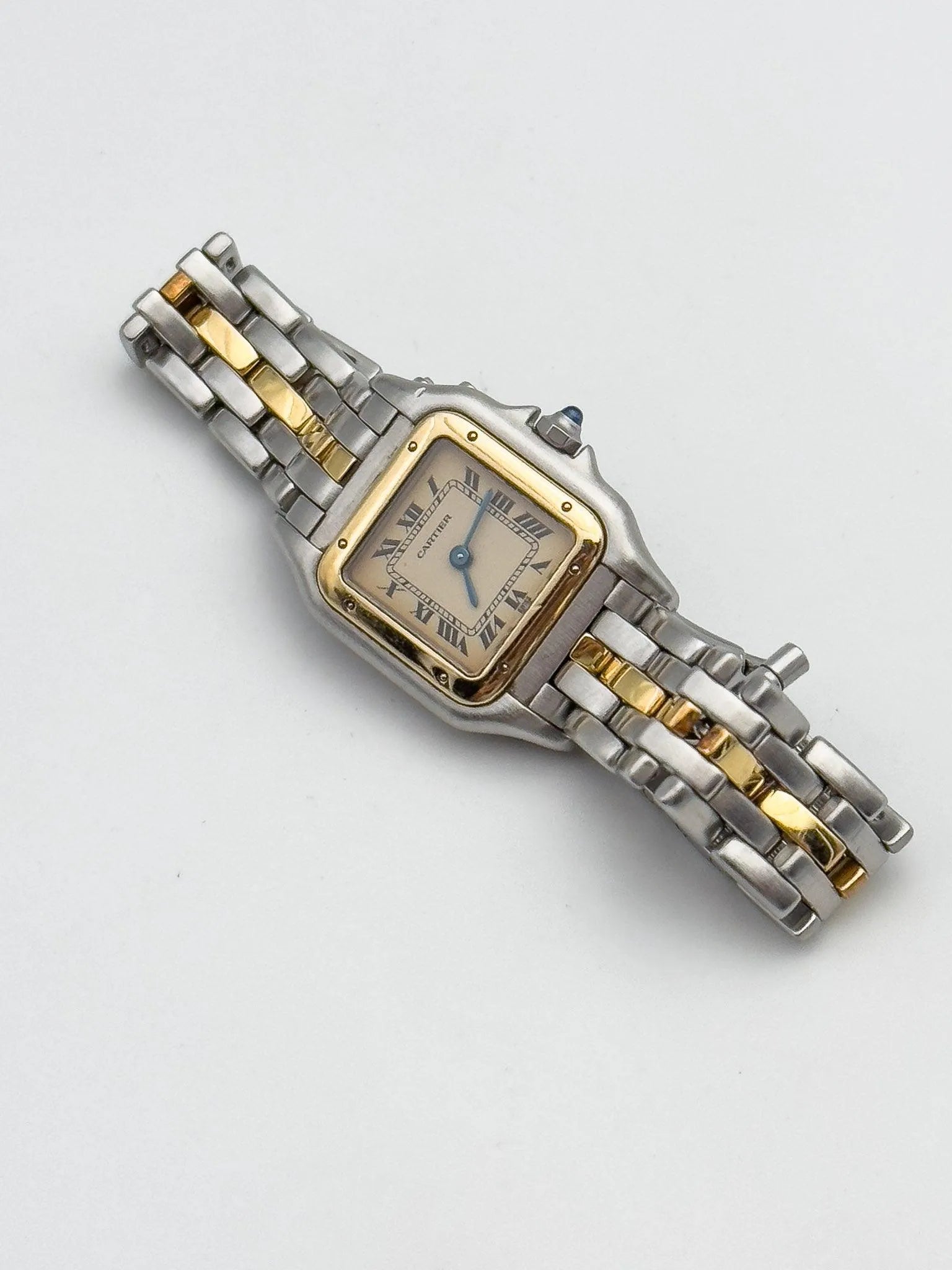 Cartier - Panthère Gold & Steel 1 Row - 1990's - Atelier Victor