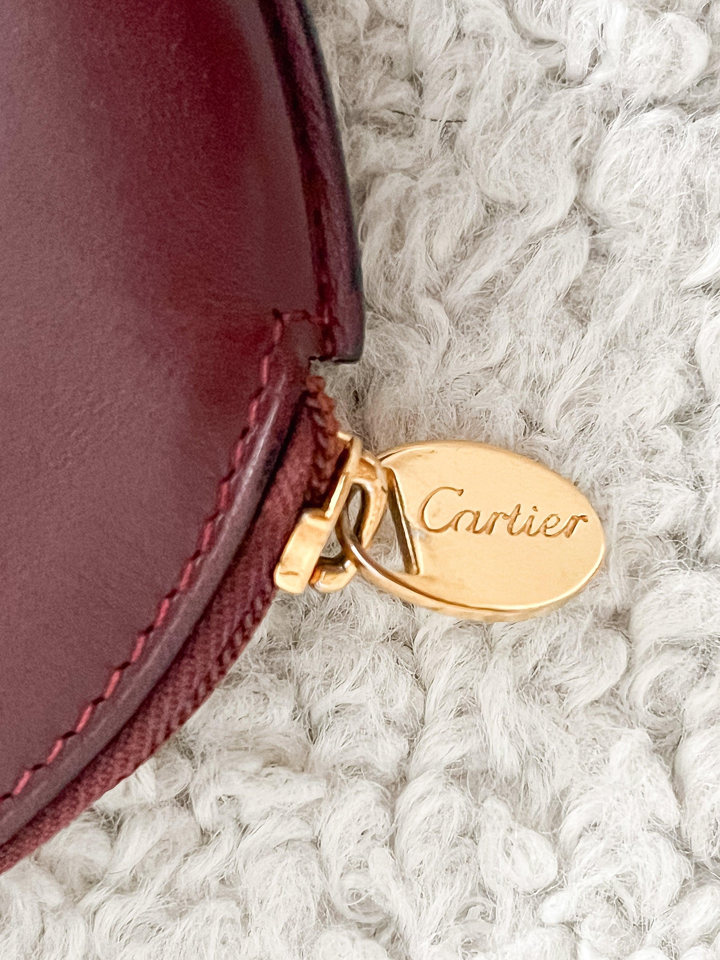 Cartier - Porte-monnaie Ronde en cuir - Atelier Victor
