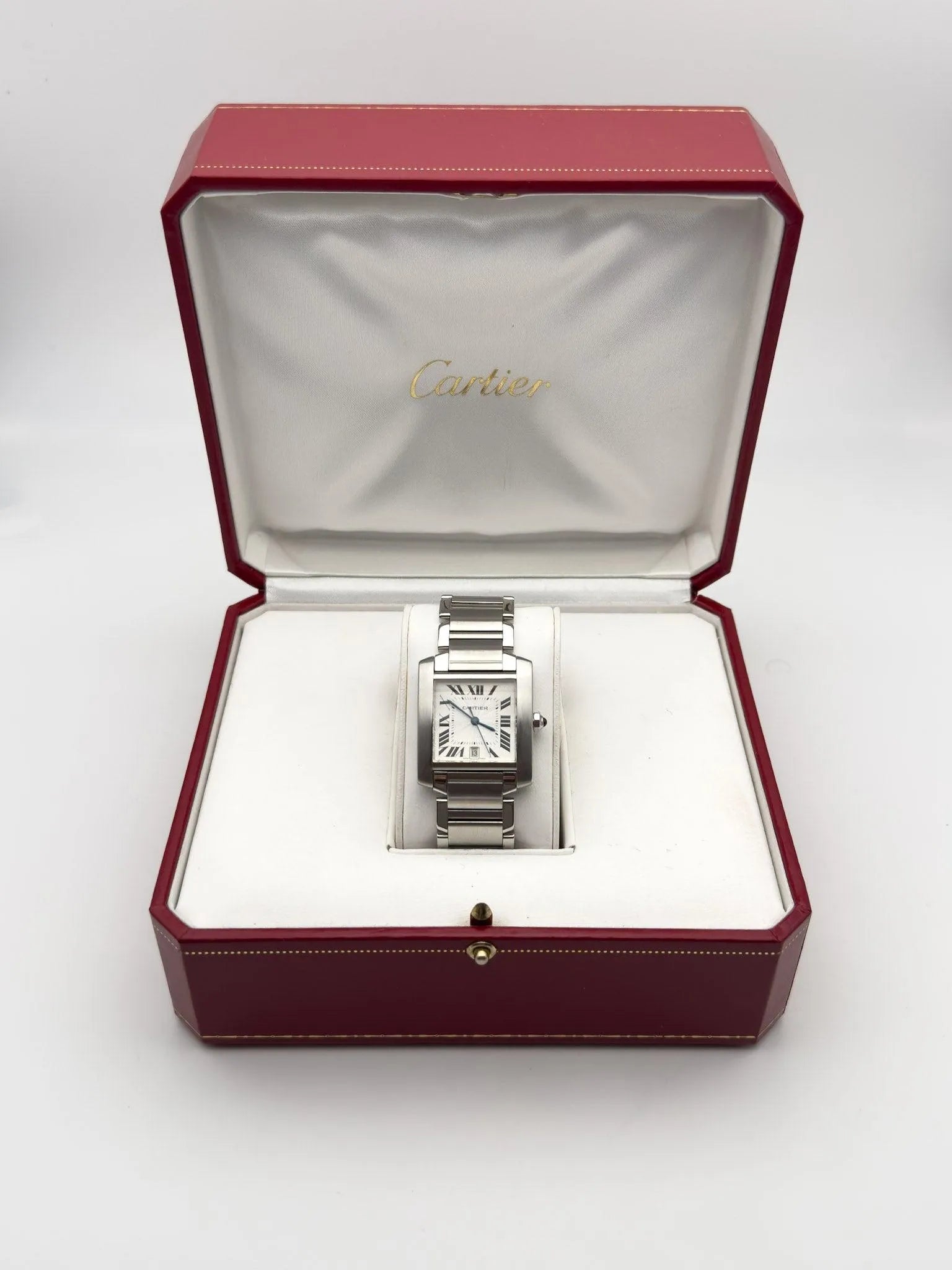 Cartier - Tank Française LM - Box - 2000s - Atelier Victor