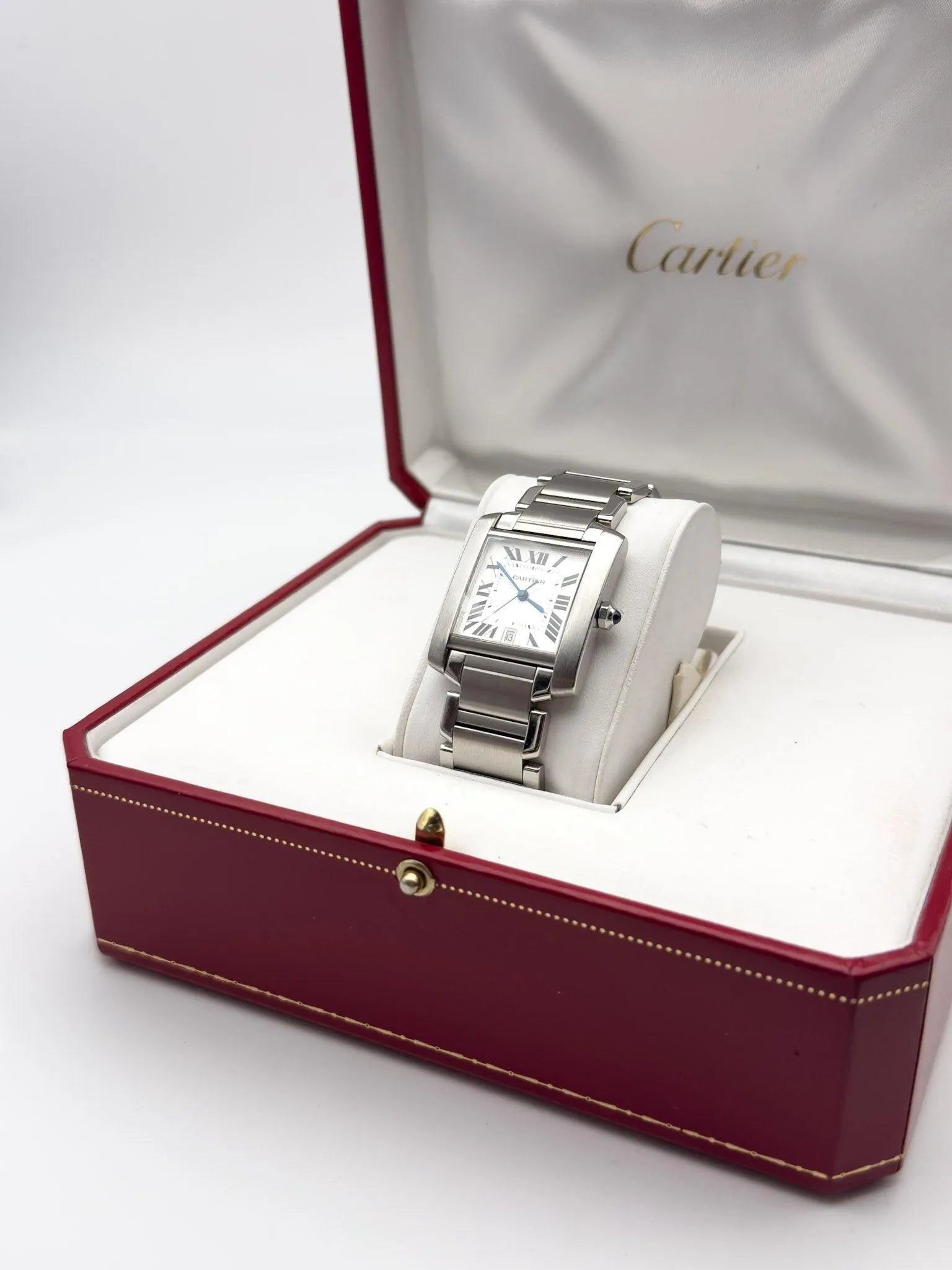 Cartier - Tank Française LM - Box - 2000s - Atelier Victor