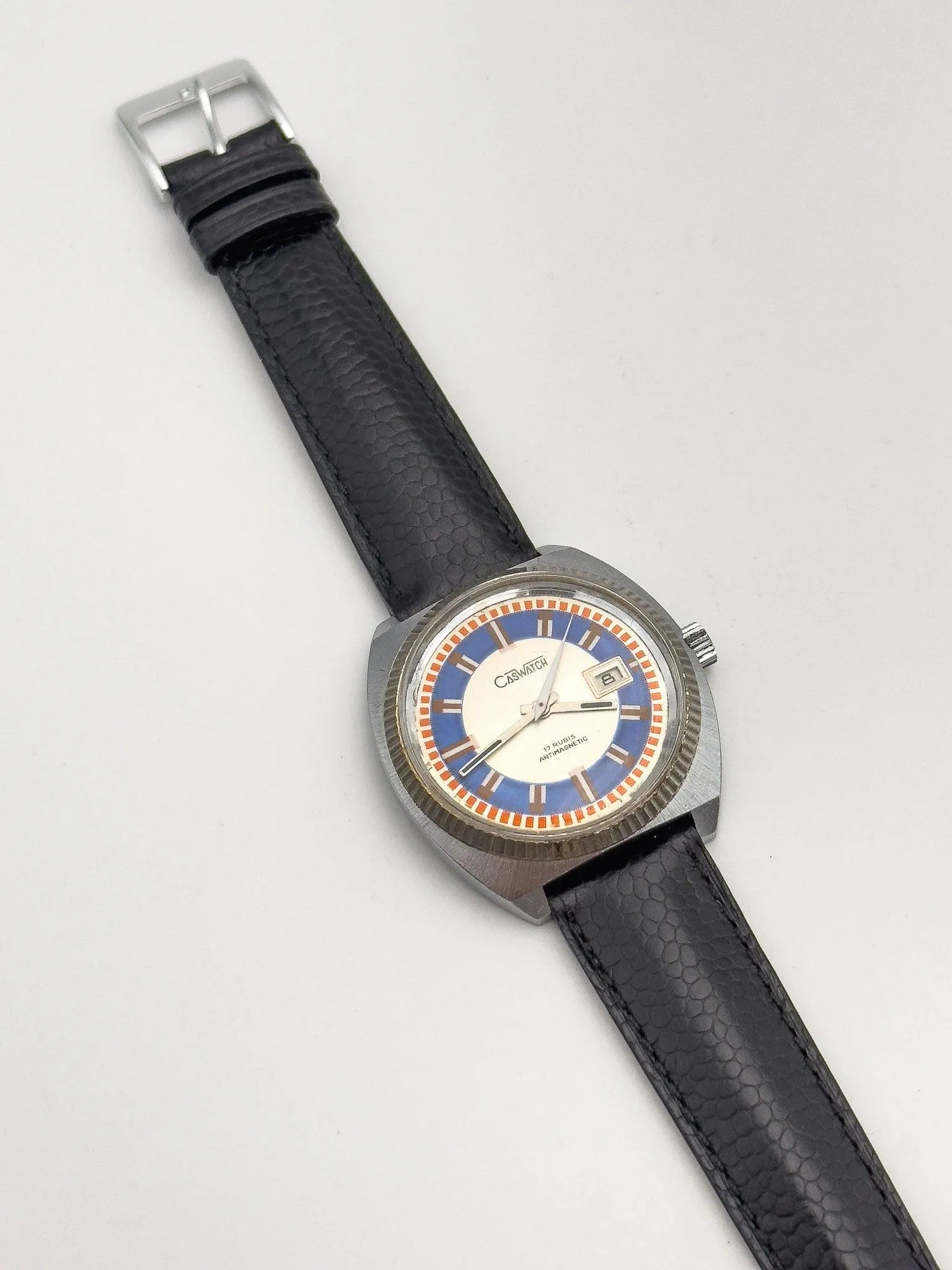 CasWatch - Blue & Orange Date - 1970s - Atelier Victor