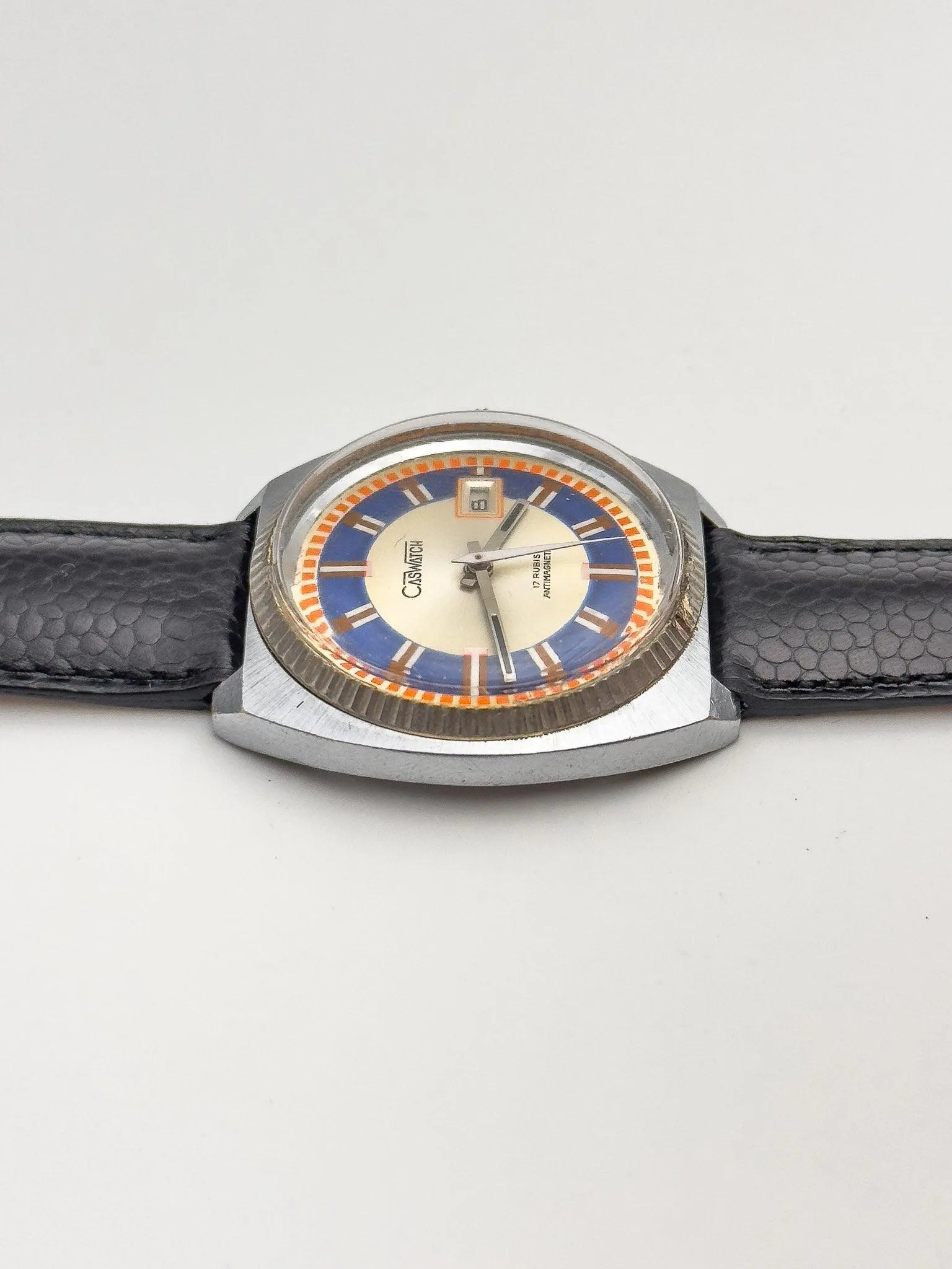 CasWatch - Blue & Orange Date - 1970s - Atelier Victor