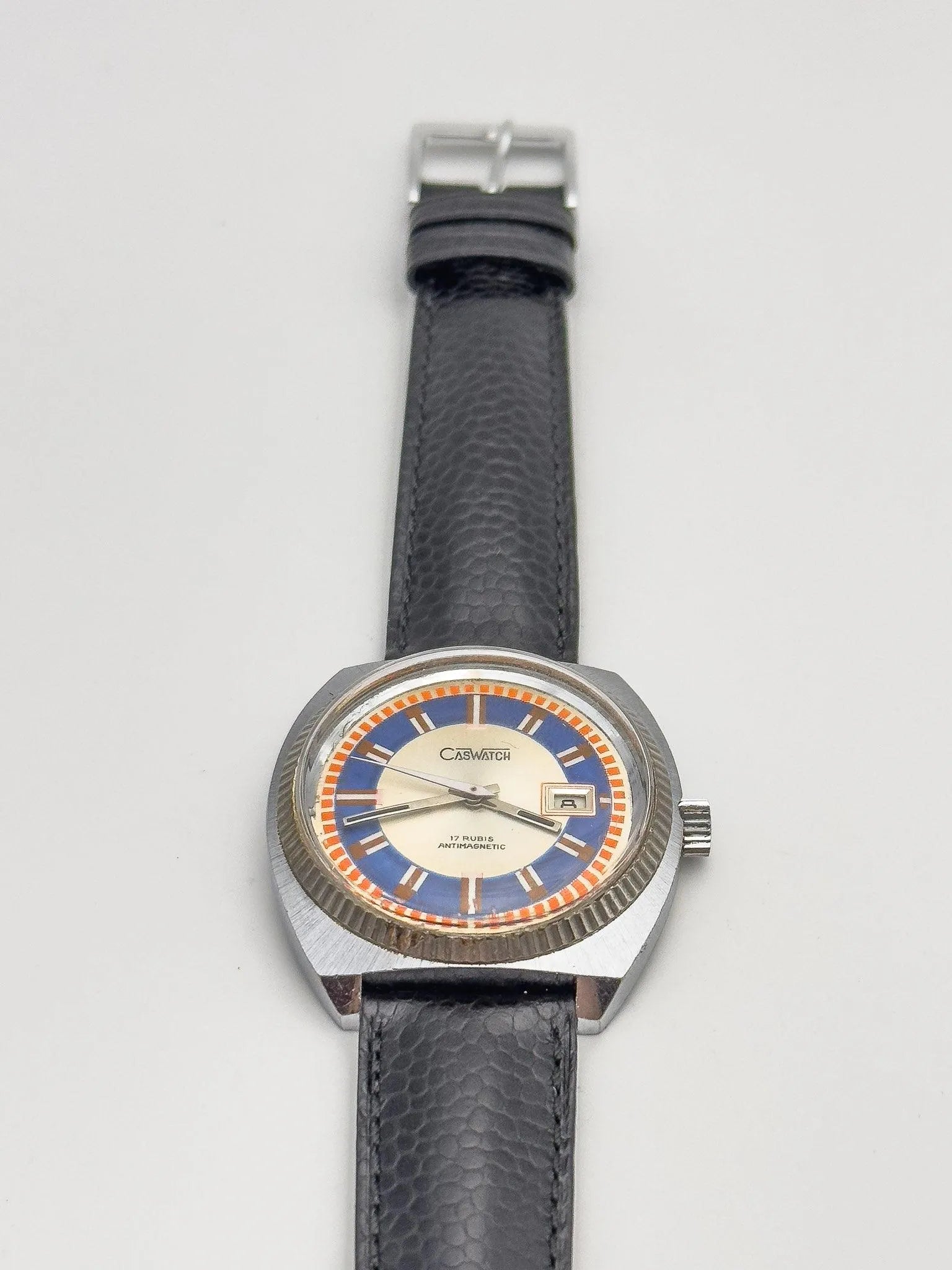 CasWatch - Blue & Orange Date - 1970s - Atelier Victor