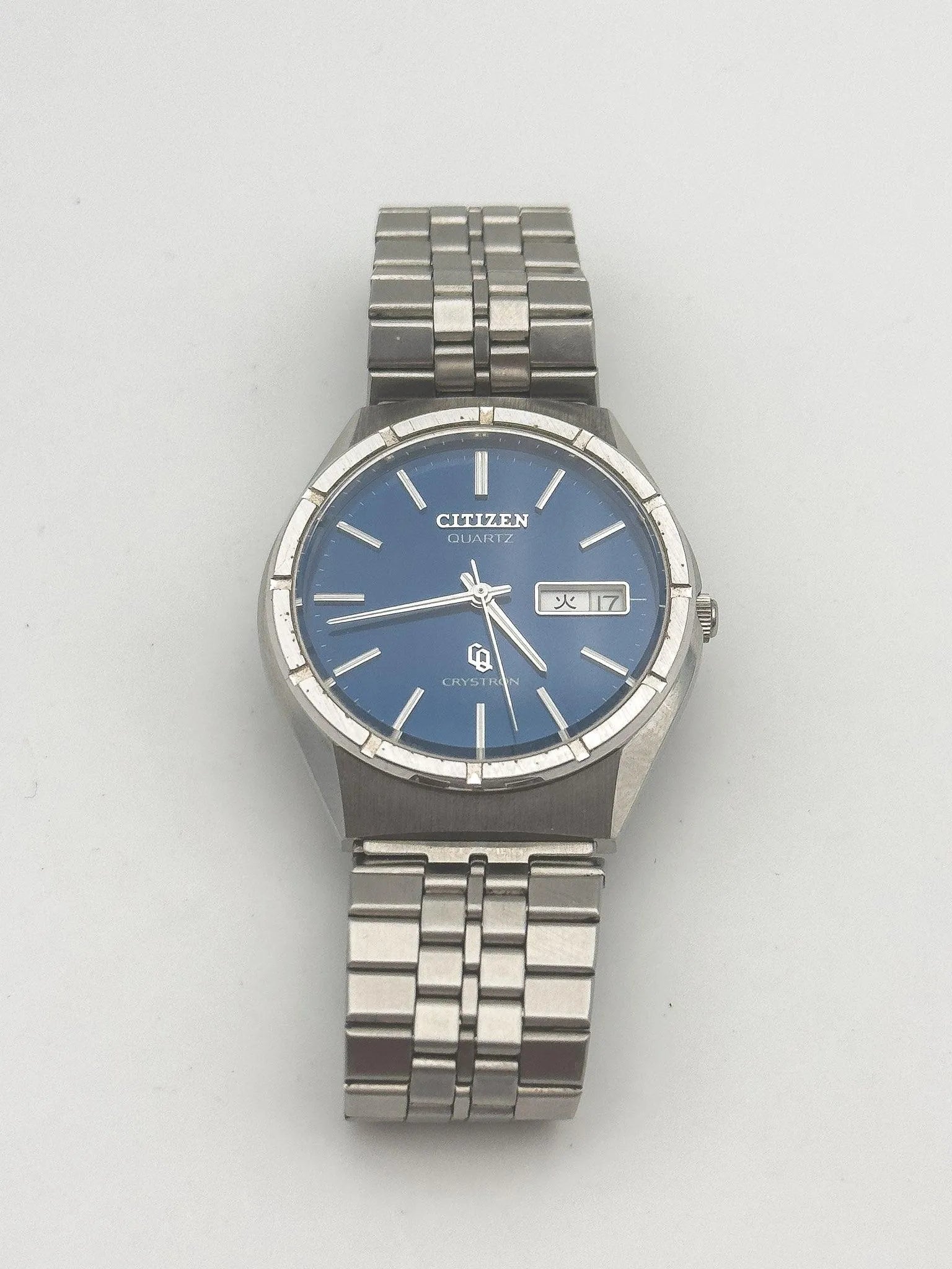 Citizen - Cryston Blue Dial - 1980s - Atelier Victor