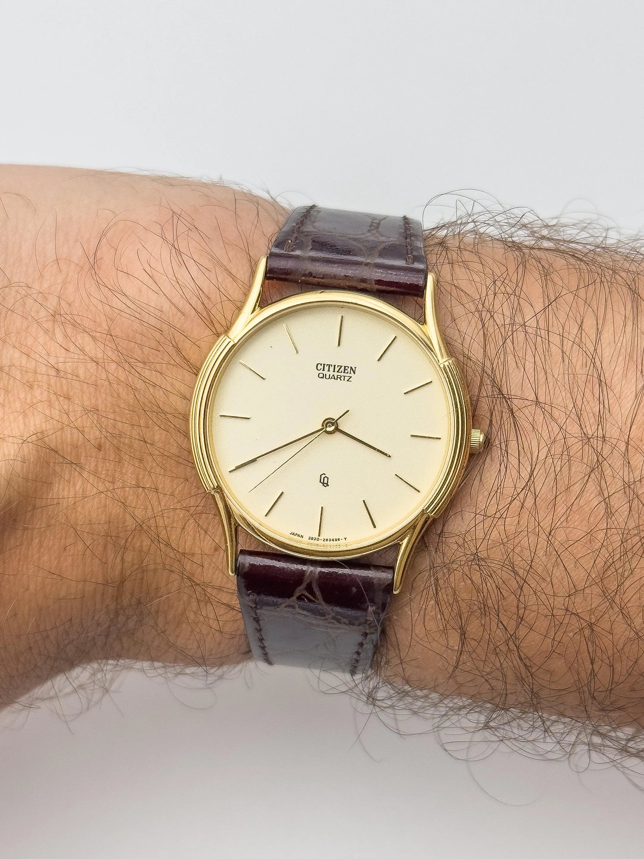 Citizen - Lemon Gold Cabochon - NOS - 1980s - Atelier Victor