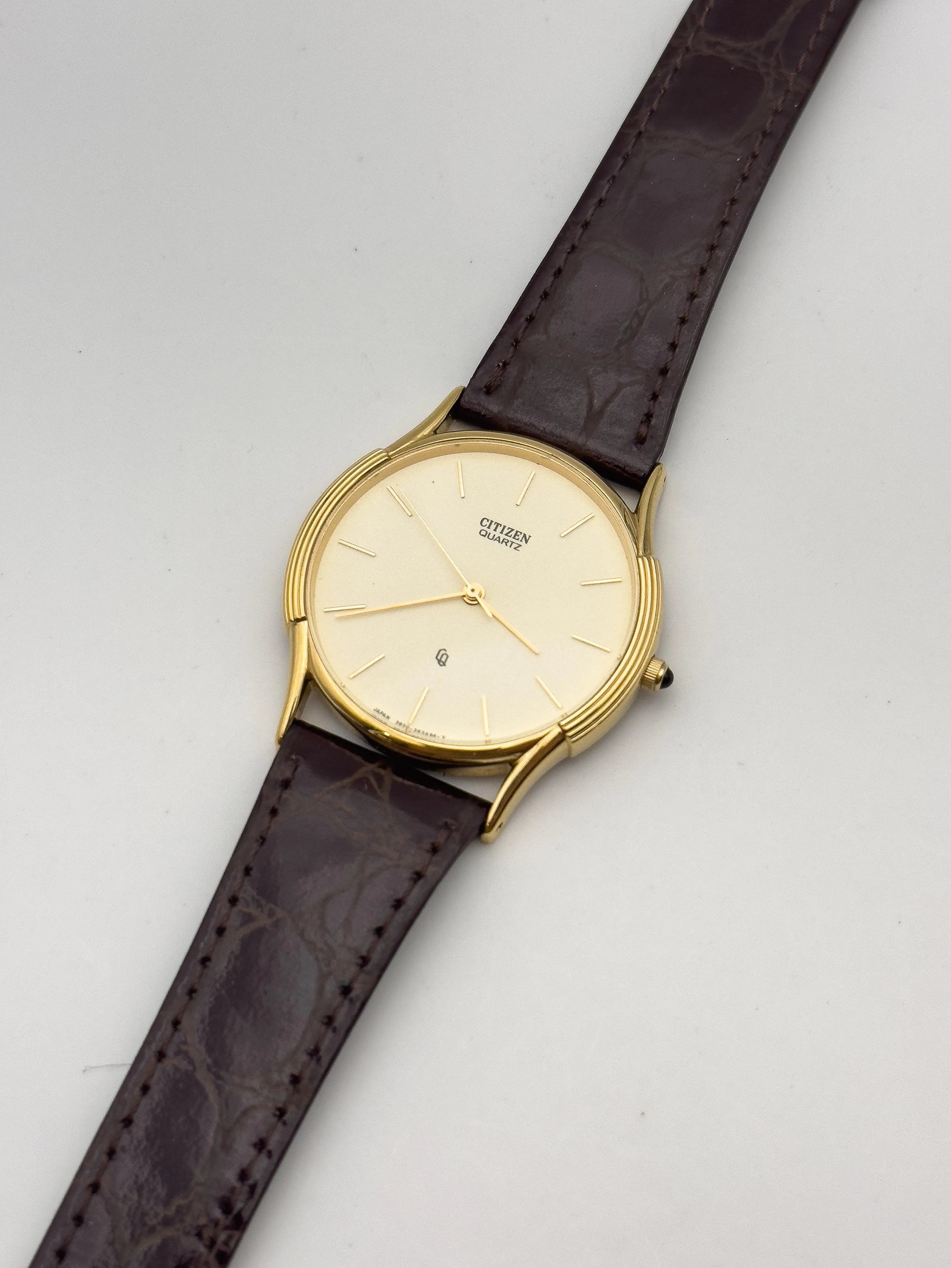 Citizen - Lemon Gold Cabochon - NOS - 1980s - Atelier Victor