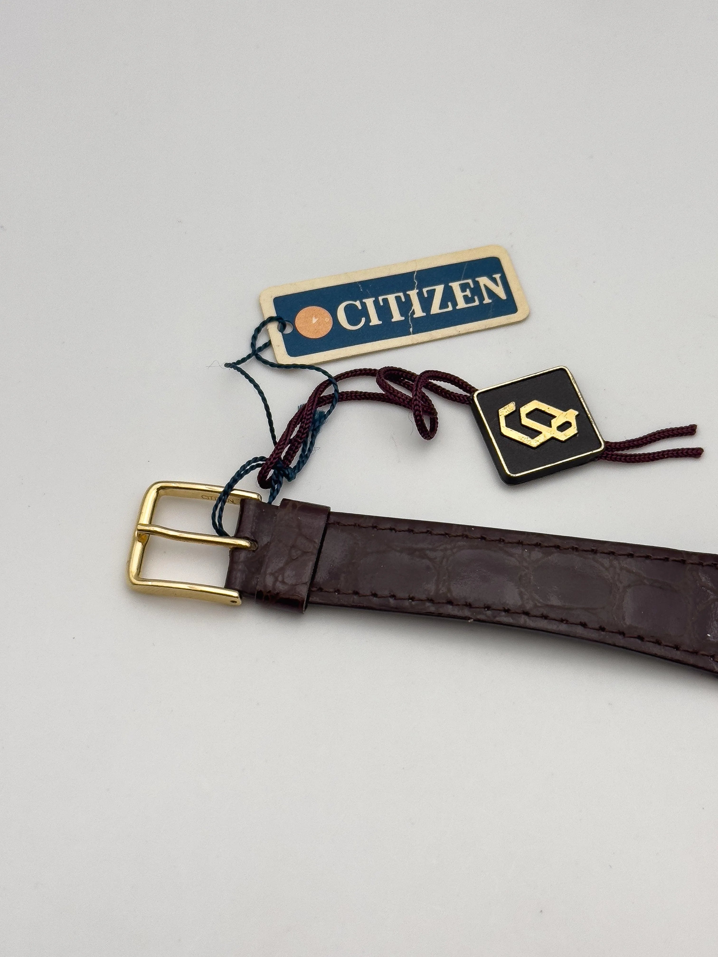 Citizen - Lemon Gold Cabochon - NOS - 1980s - Atelier Victor