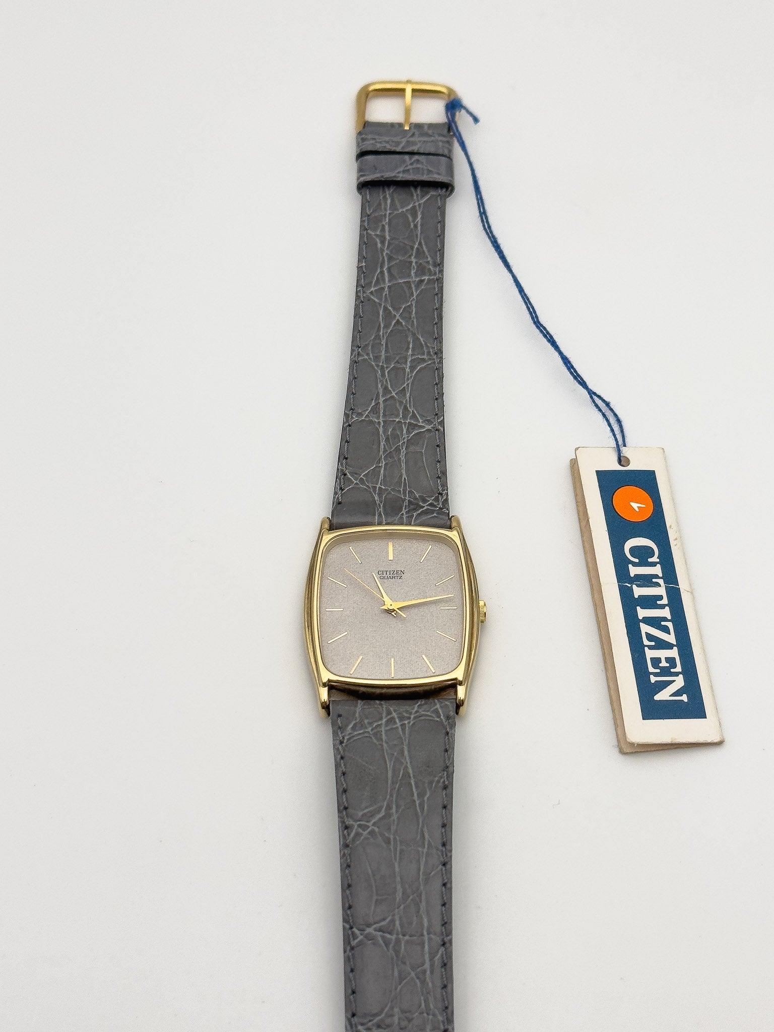 Citizen - Tonneau Grey Dust - NOS - 1990's - Atelier Victor