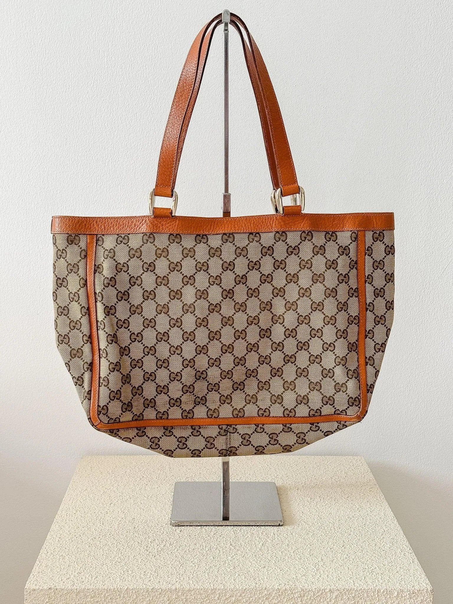 Gucci - Sac cabas GG Abbey marron - Atelier Victor