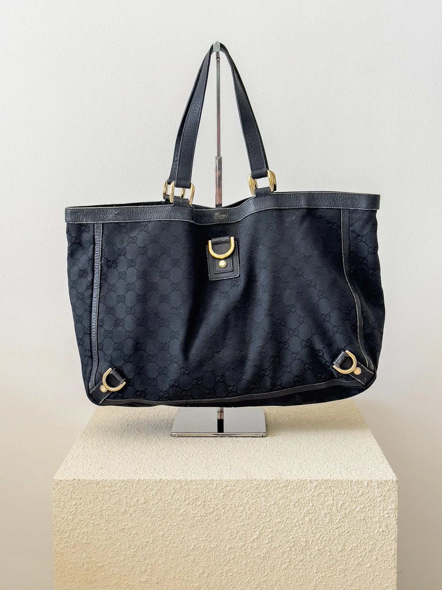 Gucci - Sac cabas GG Abbey noir - Atelier Victor