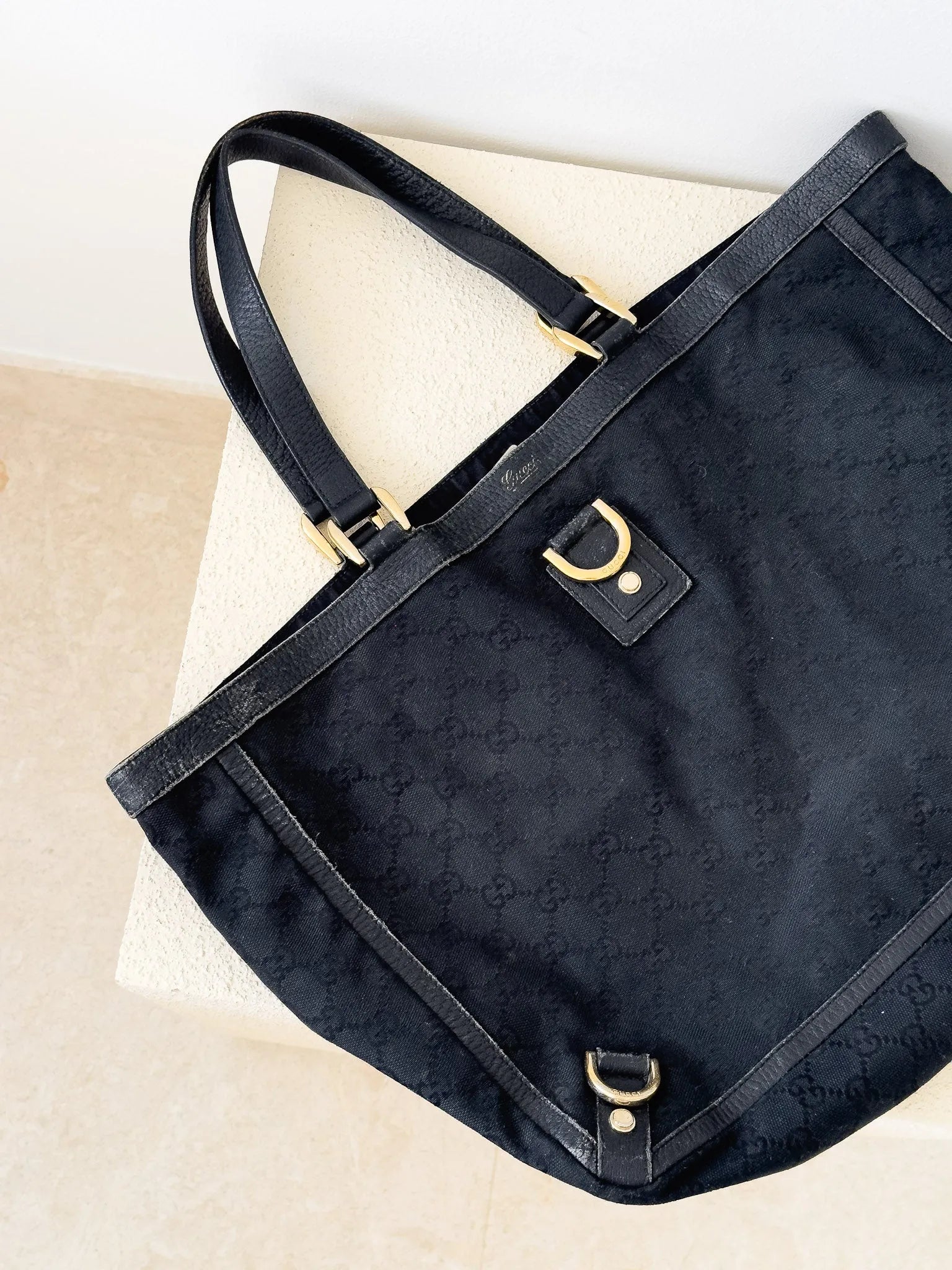 Gucci - Sac cabas GG Abbey noir - Atelier Victor