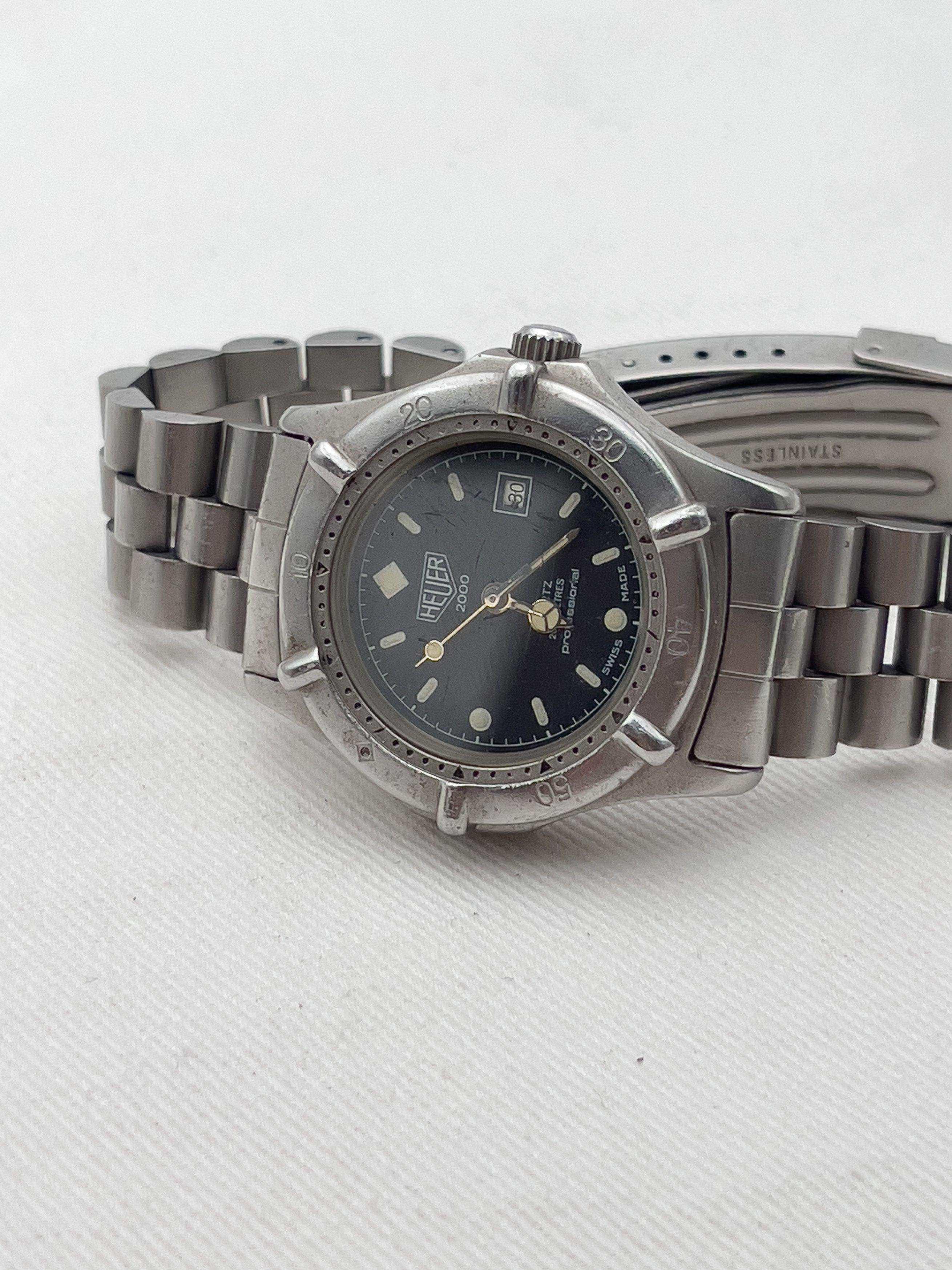 Heuer - Mini Professionnal 2000 Silver - 1990’s - Atelier Victor