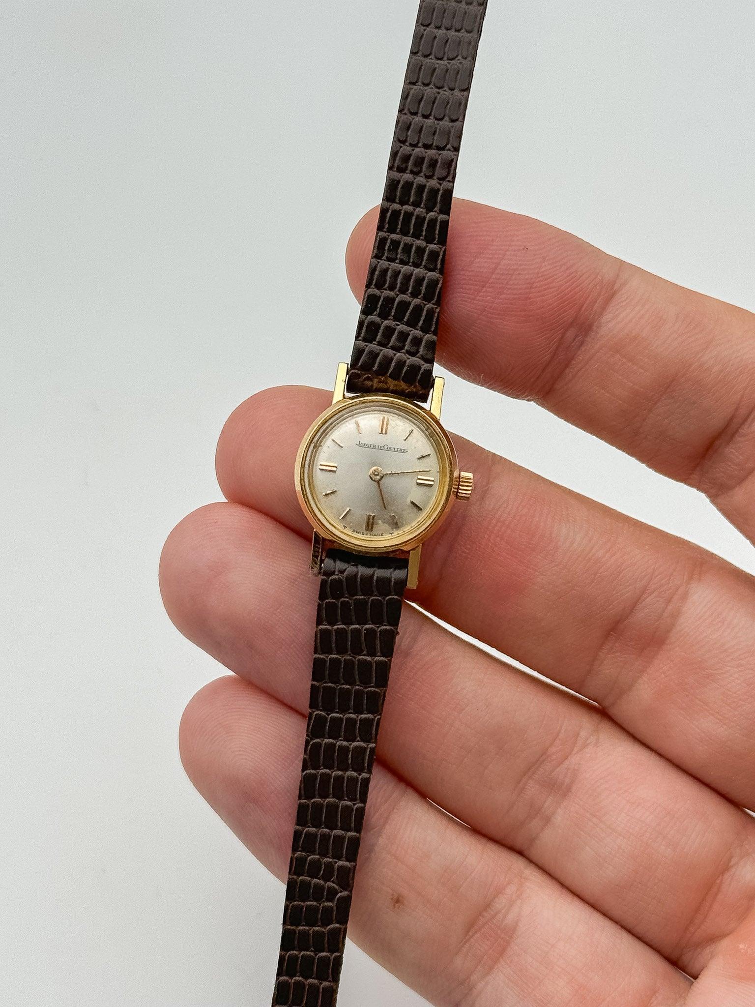 Jaeger -lecoultre-迷你礼服手表玫瑰金 - 1960's