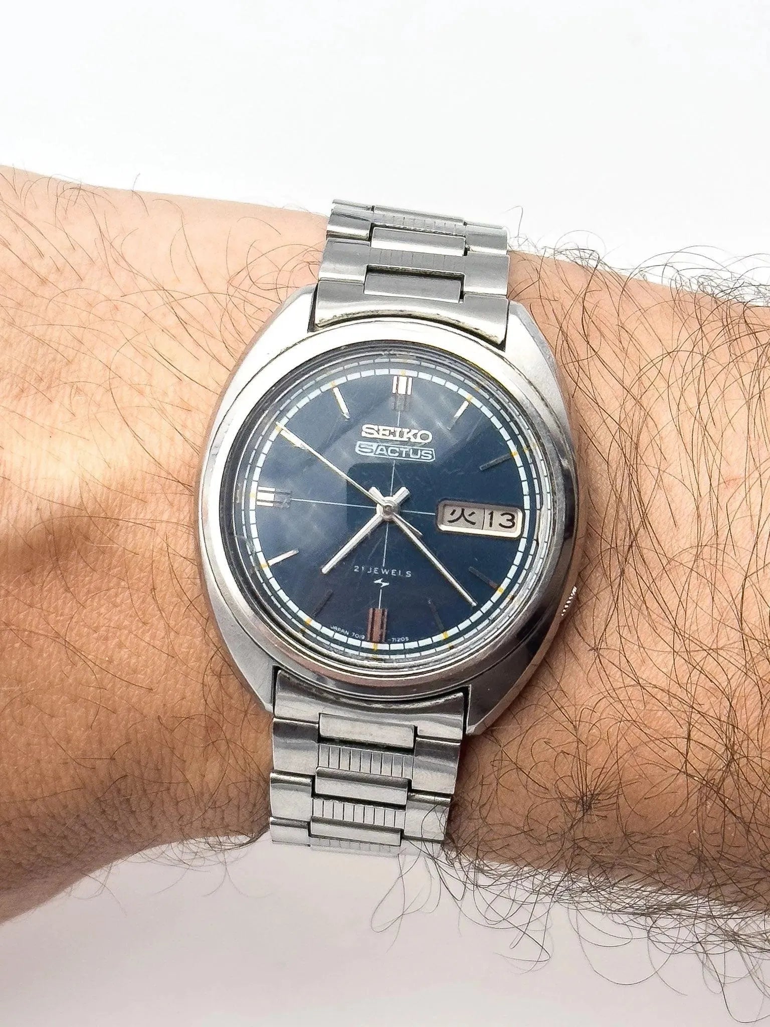 Seiko 5 - Actus Blue Dial - 1972 - Atelier Victor