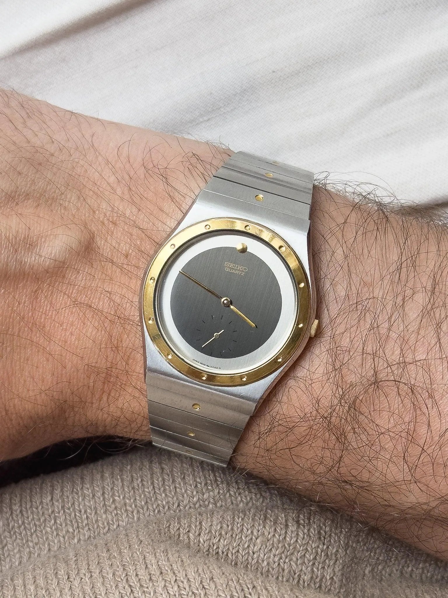 Seiko - Acier Gold Point - 1982 - Atelier Victor