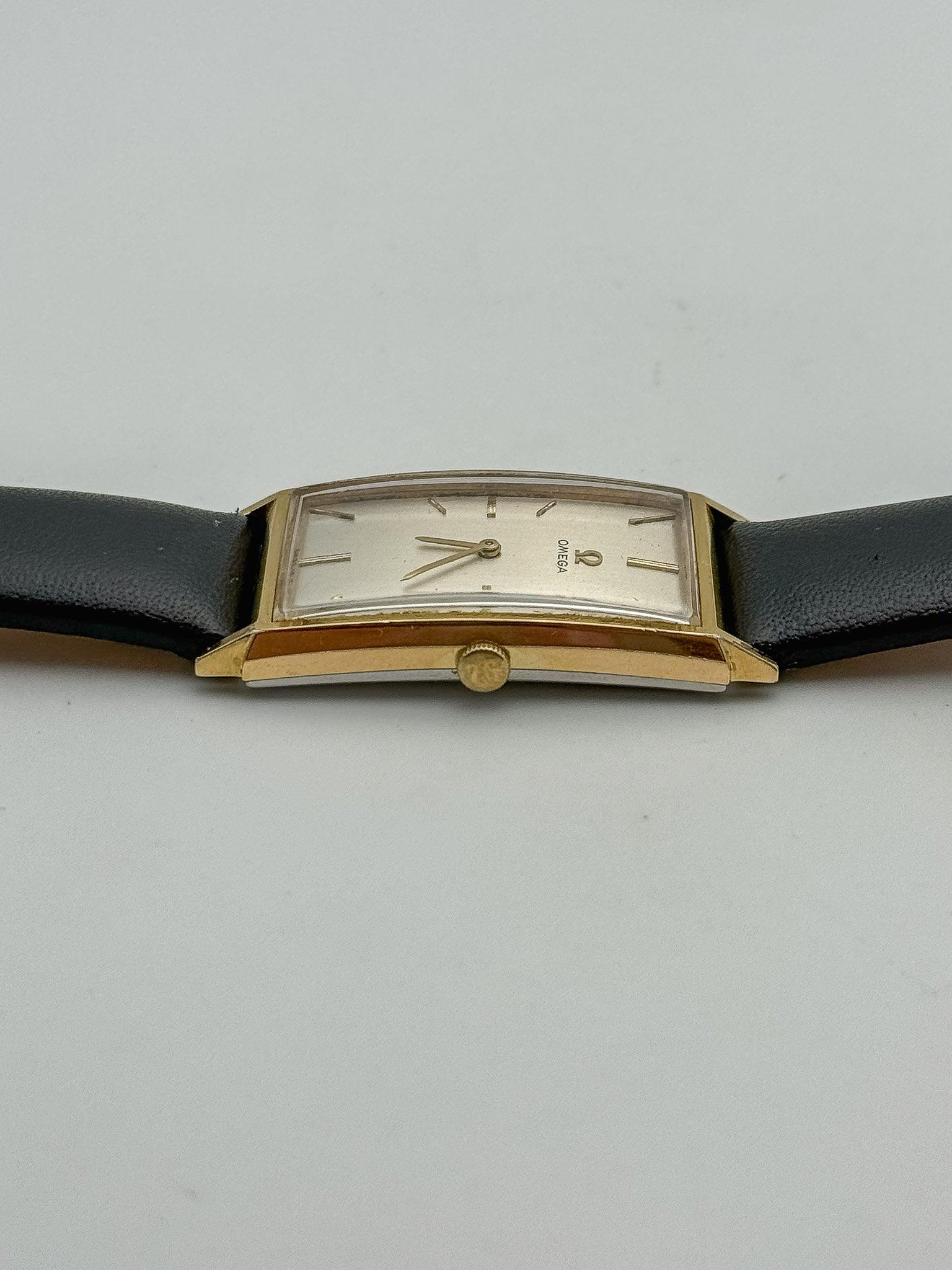 Omega - De Ville Curved Tank XL Gold - Box - 1965