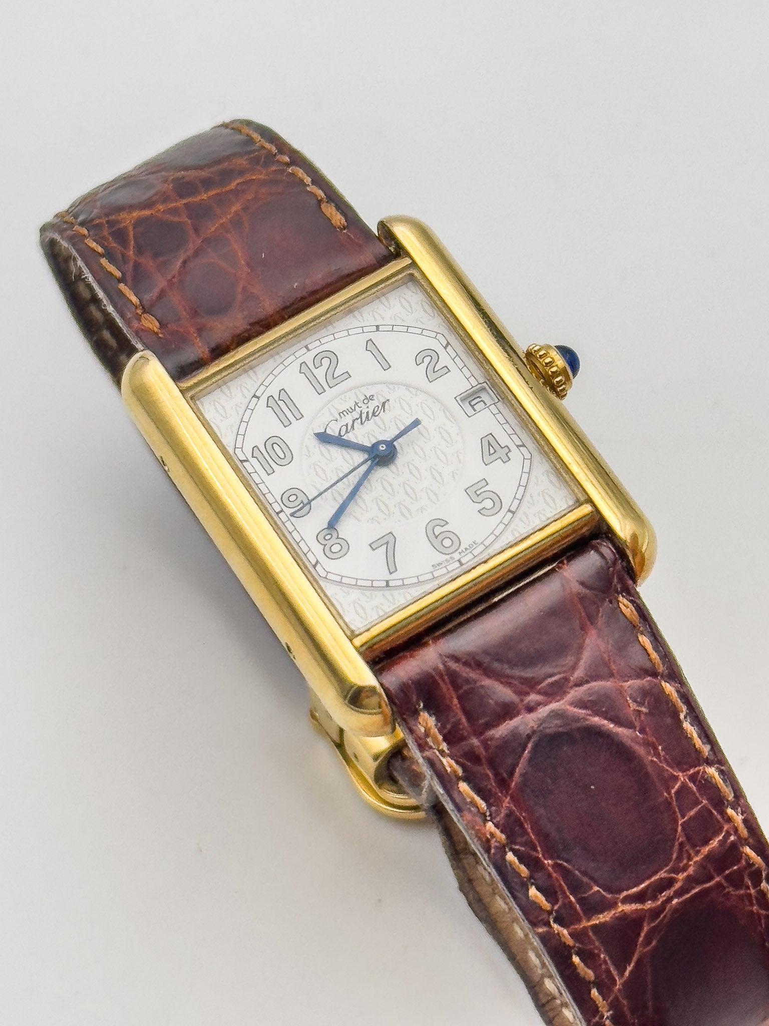 Cartier - Tank Must Jumbo 25x33 - 1990-е годы