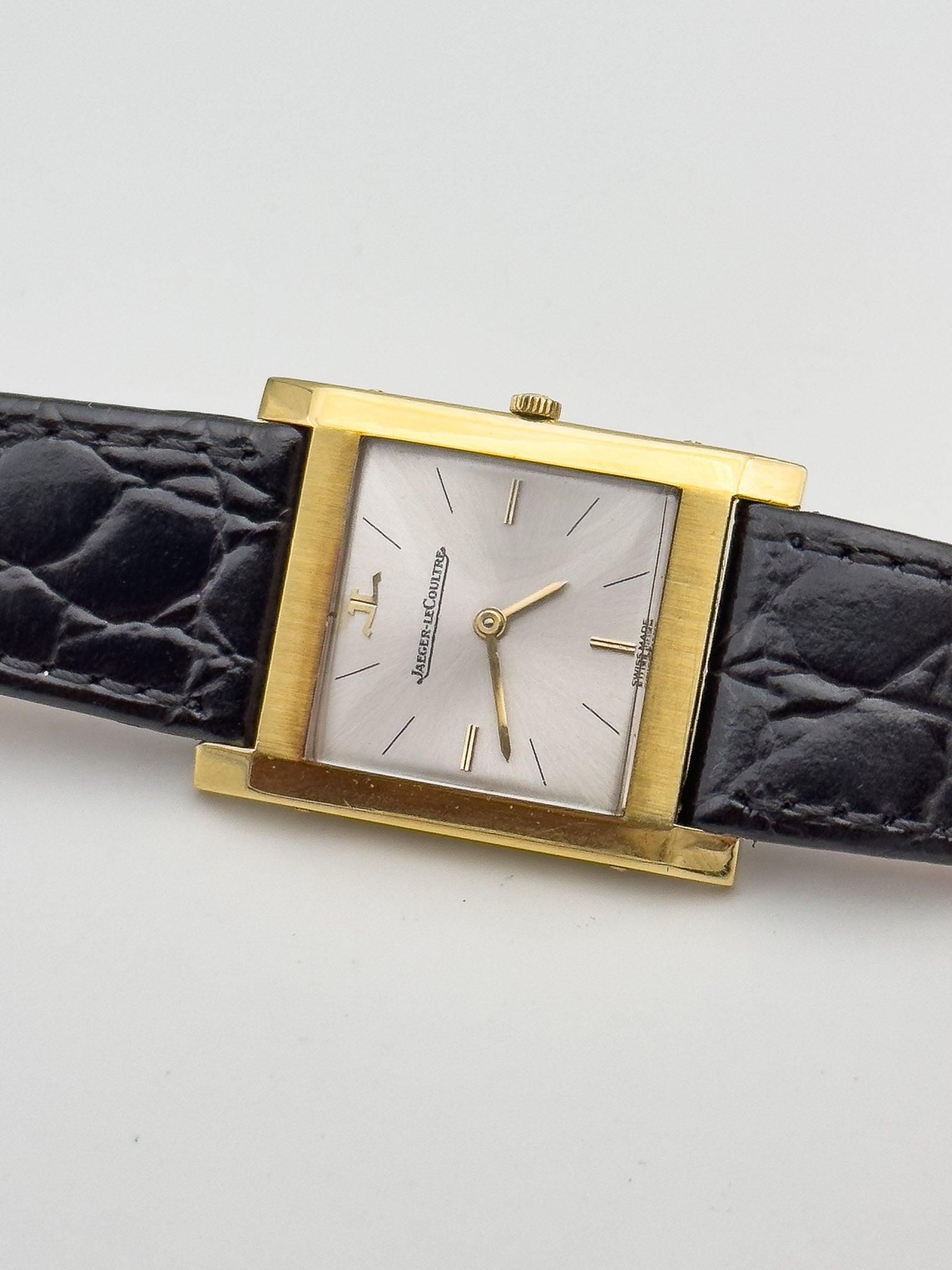 Jaeger -lecoultre - Tank 18k Gold - Volles Set - 1968