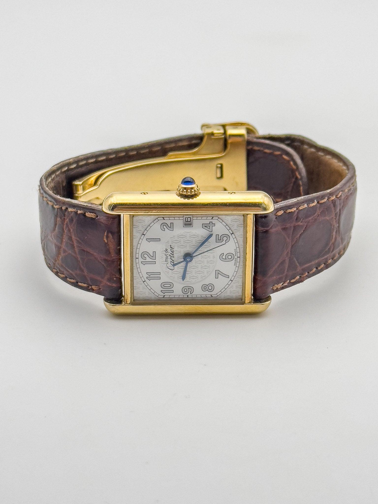 Cartier - Tank Must Jumbo 25x33 - 1990-е годы