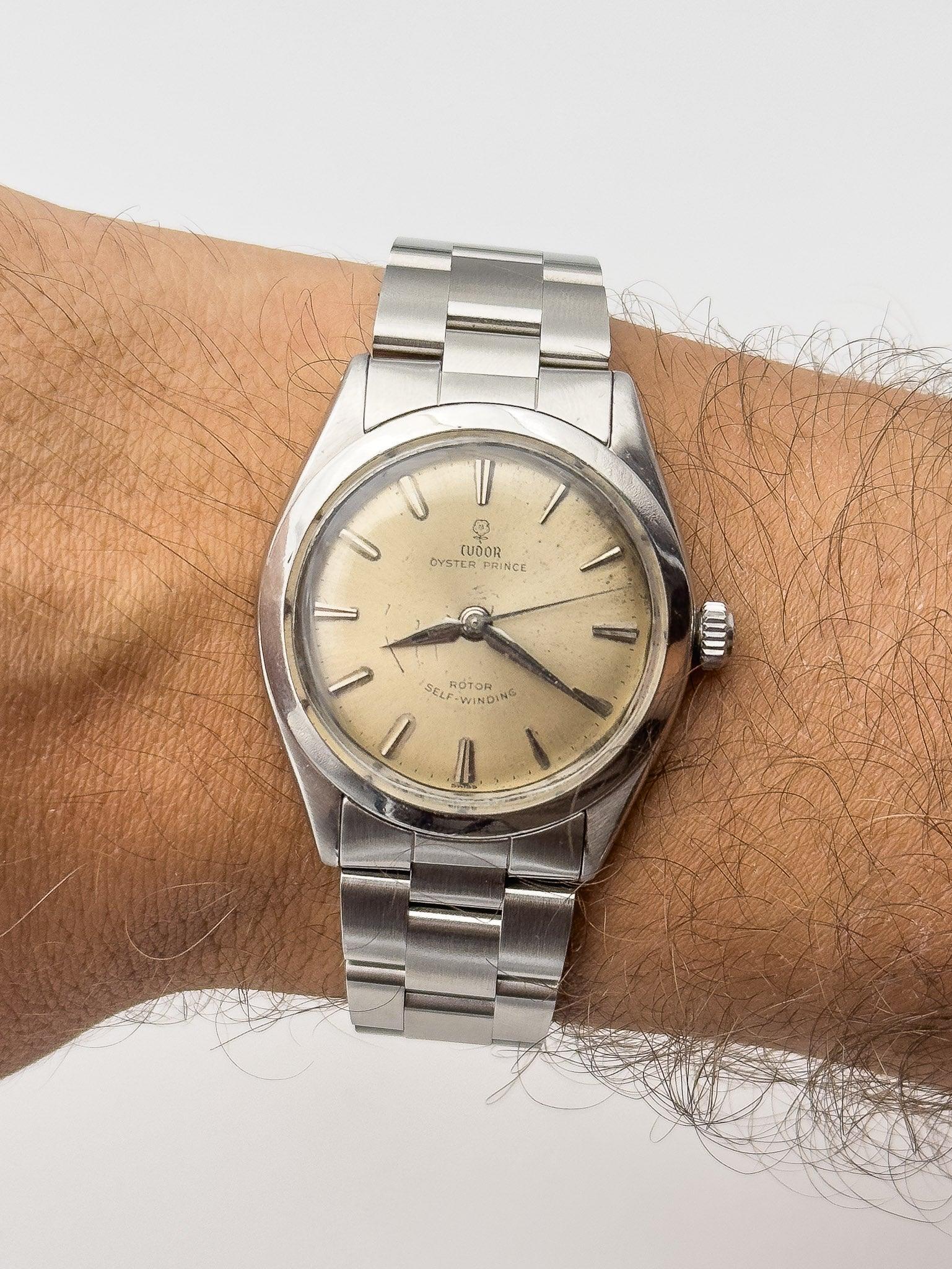 劳力士帝舵表 - 蚝式王子古铜色 - Tudor Rolex - Oyster Prince Patina 1970's