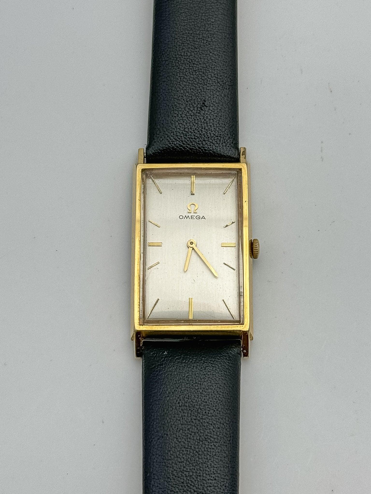 Omega - De Ville Curved Tank XL Oro - Caja - 1965