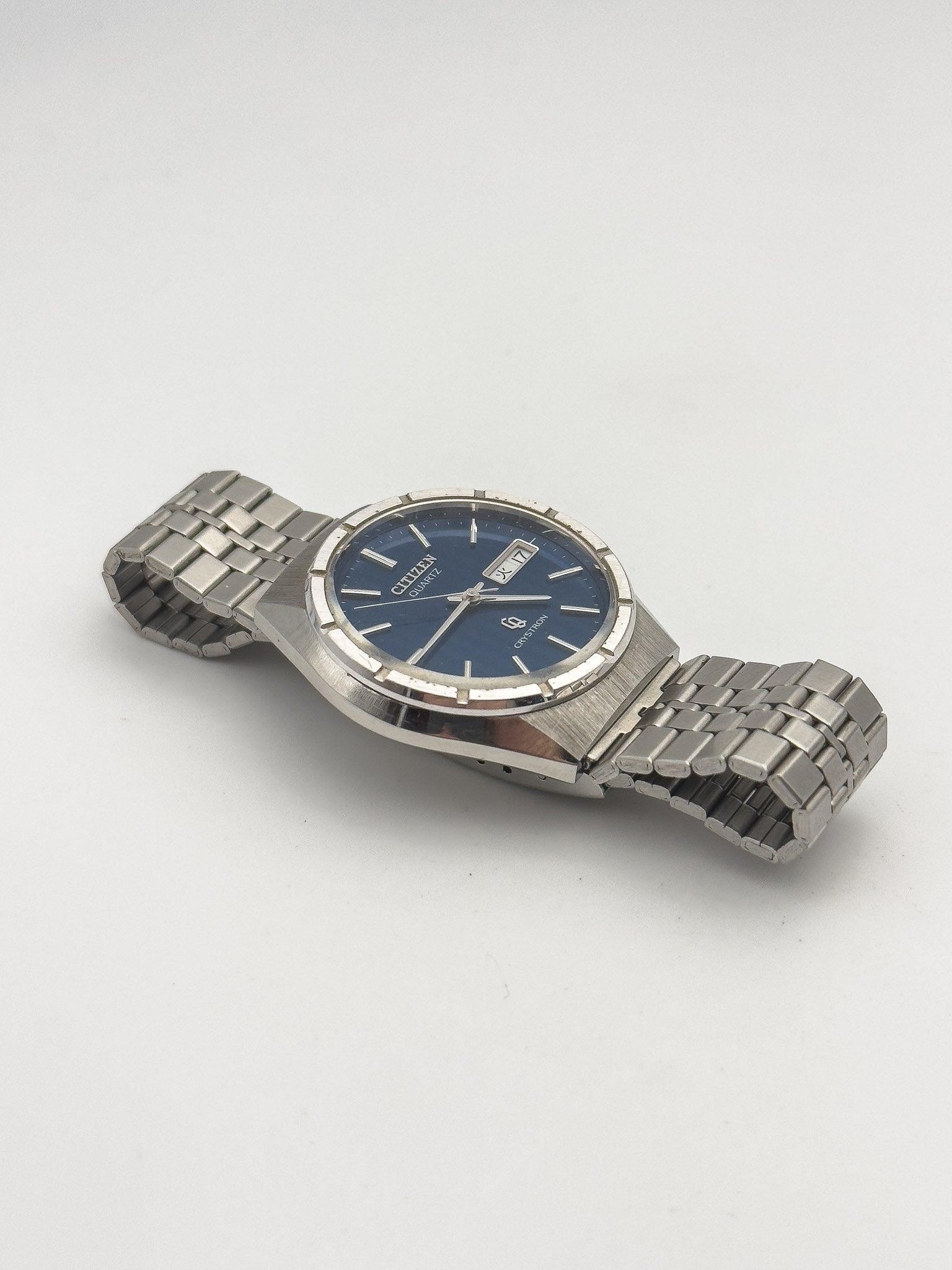 Citizen - Cryston Blue Dial - 1980's - Atelier Victor