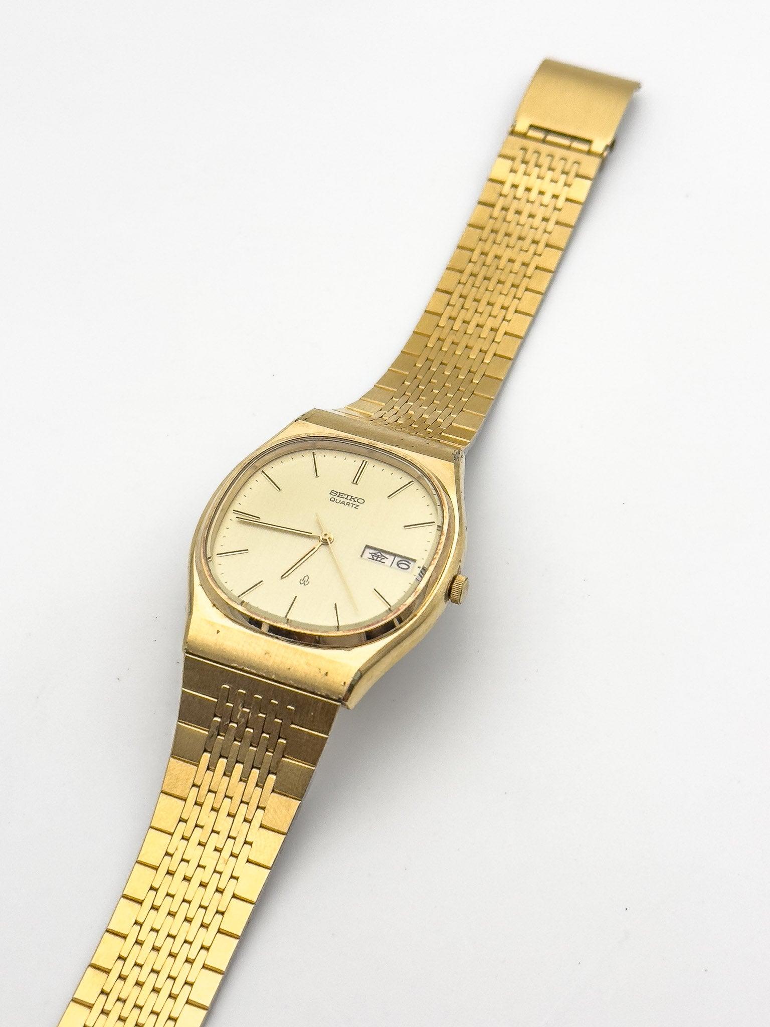 Seiko - Linen Dial Gold - 1981